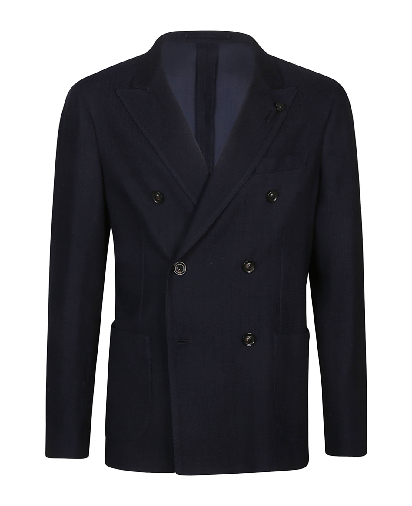 Lardini Deconstructed Jacket - Blu