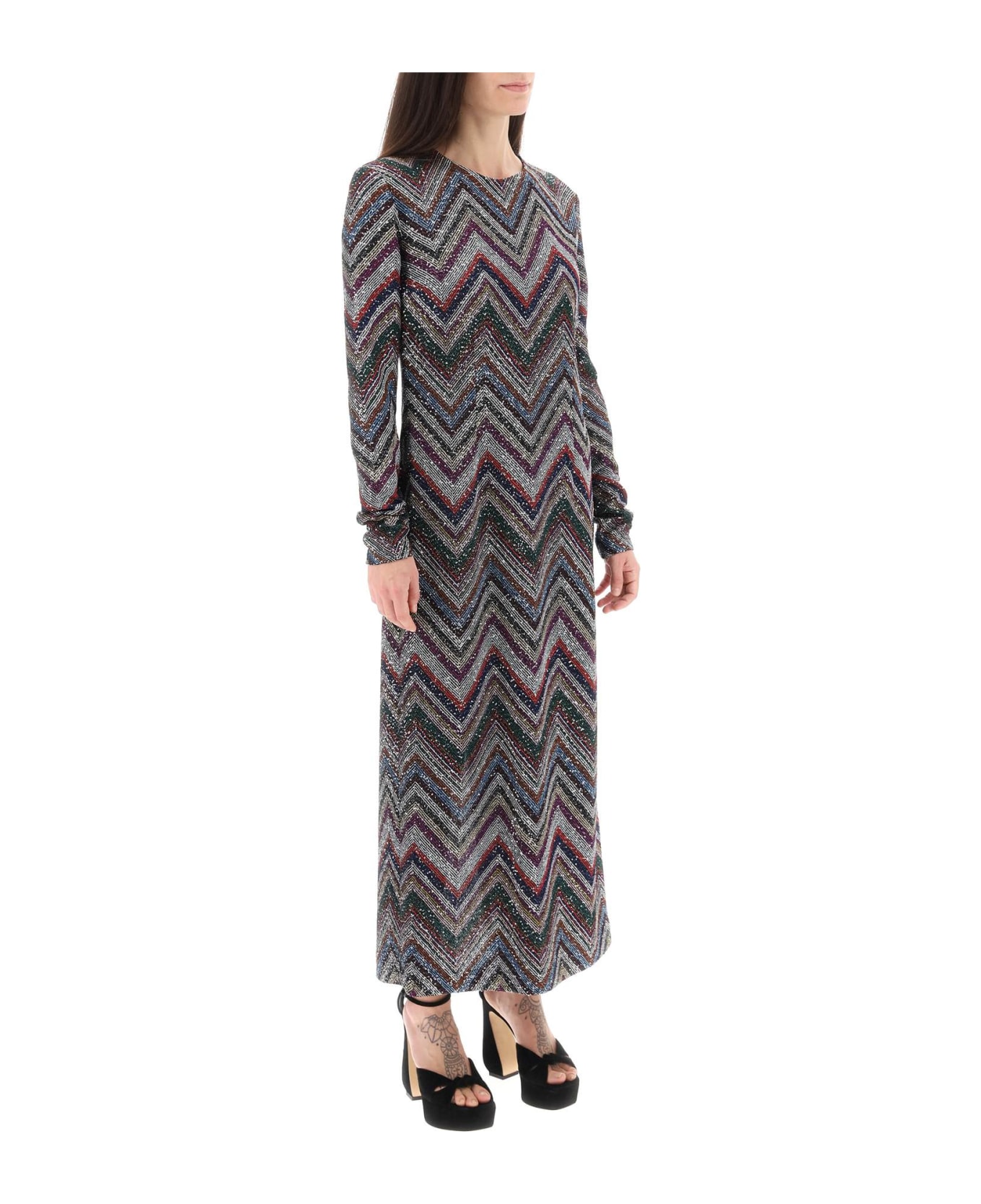 Missoni Sequin-knit Long Dress
