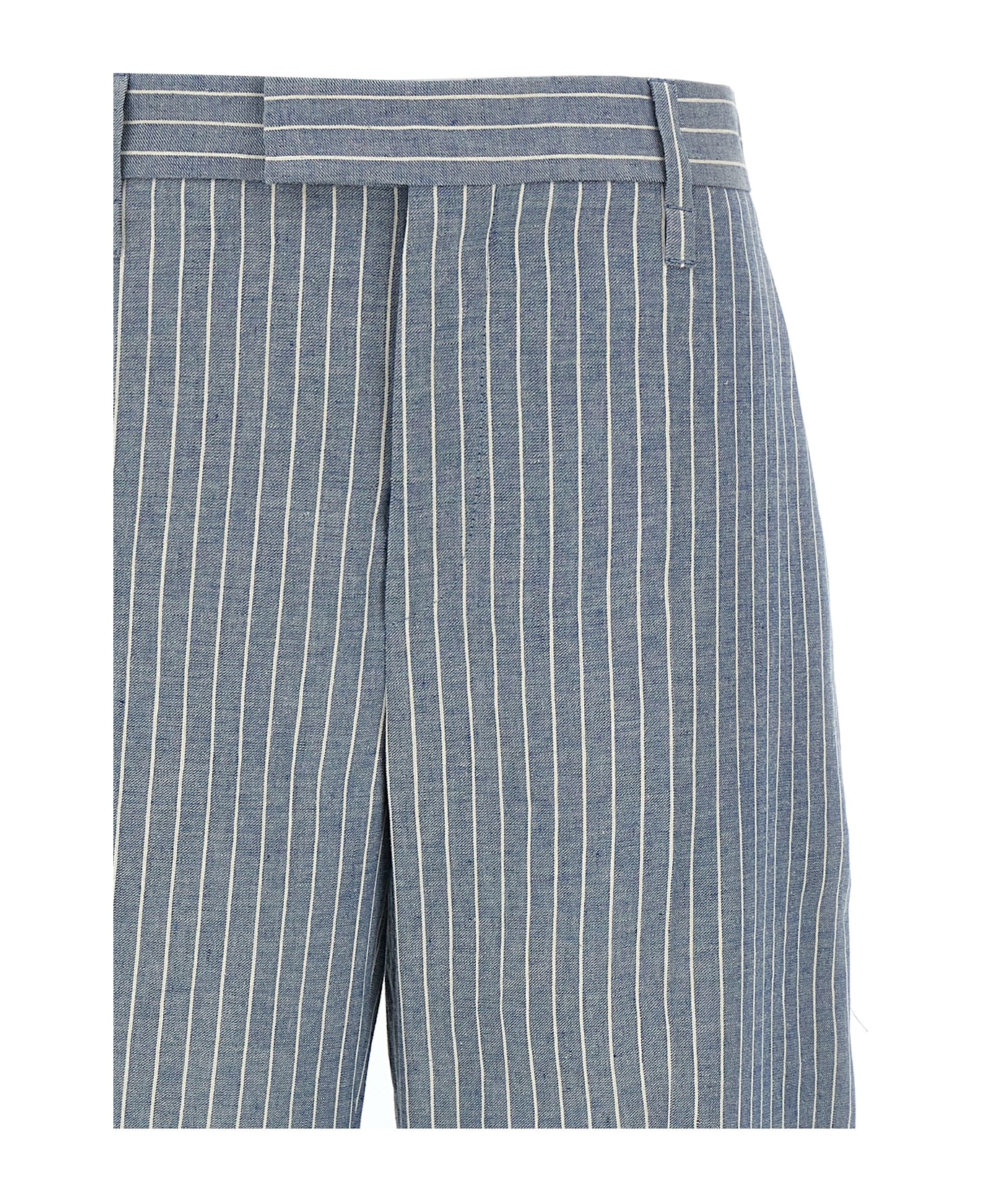 Brunello Cucinelli Pinstripe Pants - Multicolor