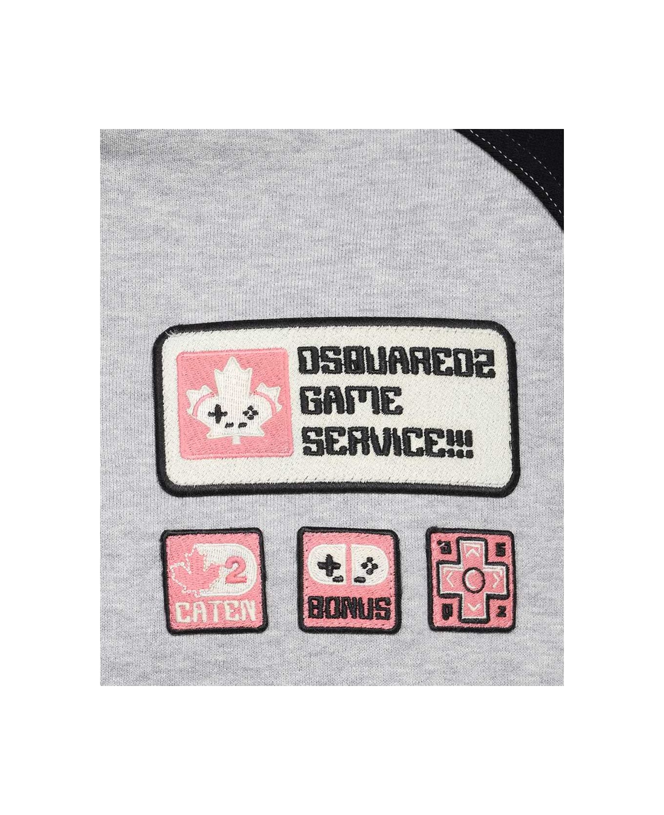 Dsquared2 Cotton Sweatshirt - grey