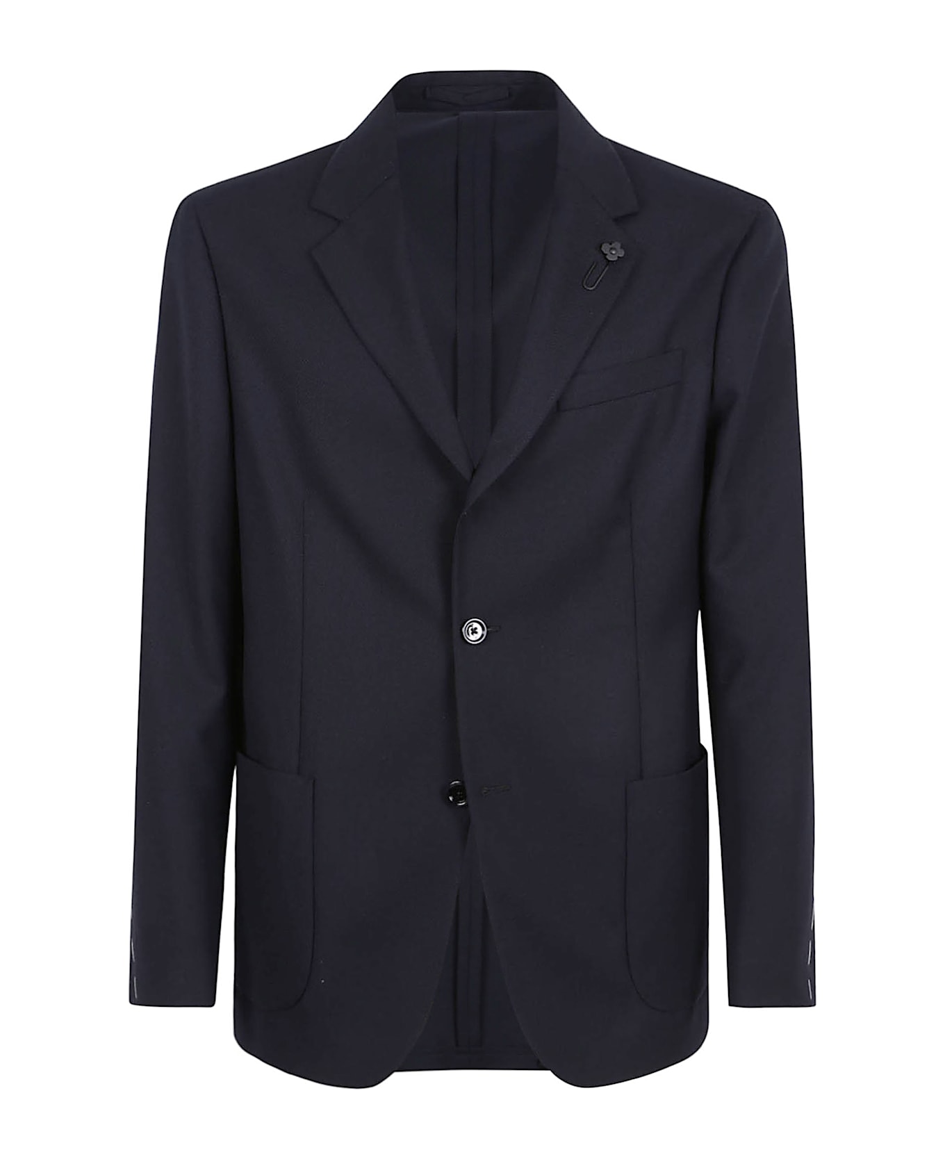 Lardini Easy Wear Drop Jacket - Blu