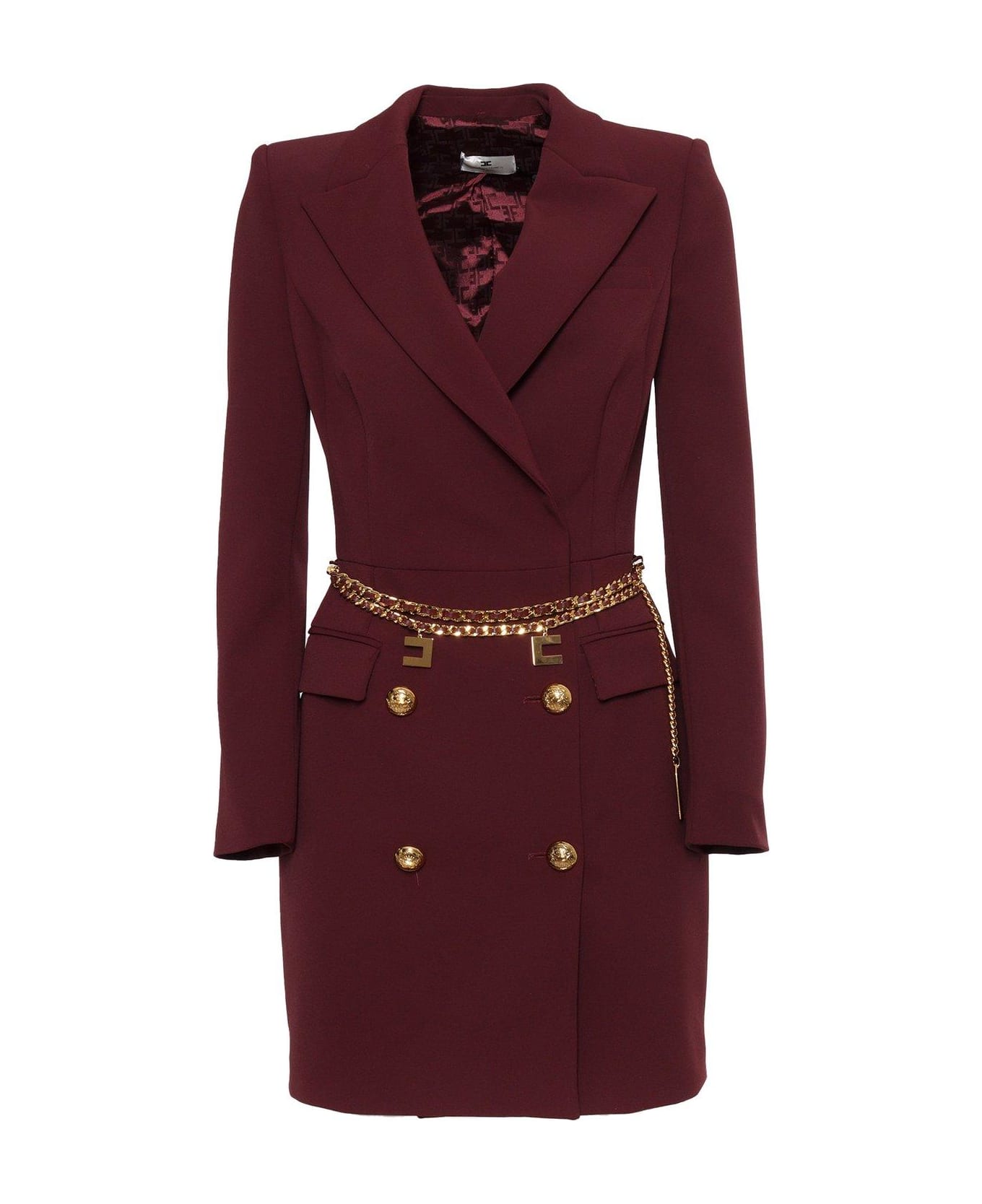 Elisabetta Franchi Dress - Rouge Noir