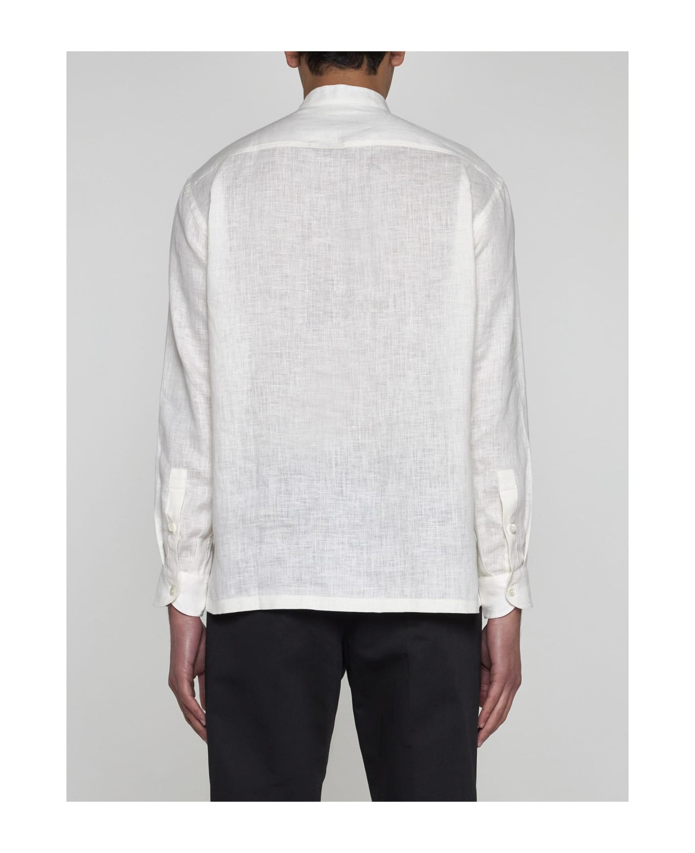PT01 Mariner Linen Shirt - White