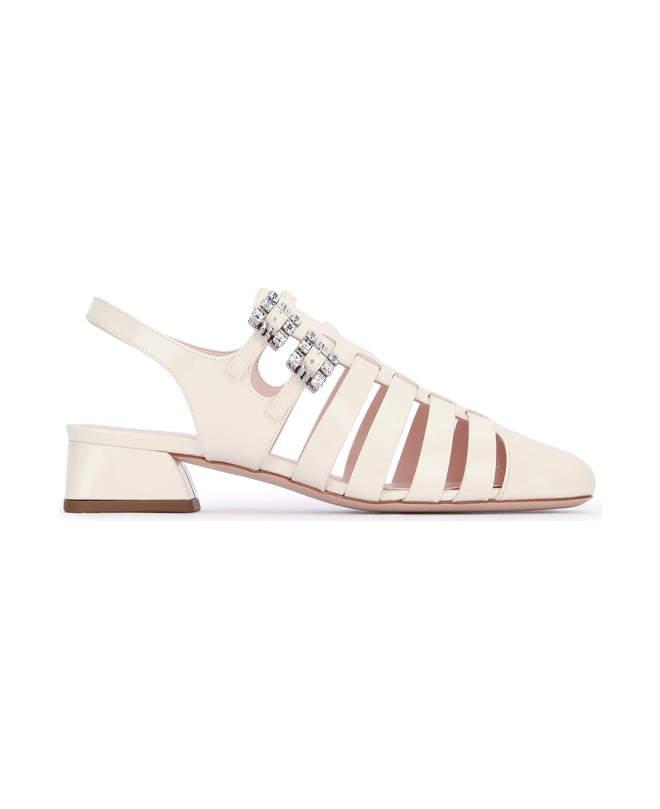 Roger Vivier Mini Tres Vivier Strappy Bal 25 - CIRE