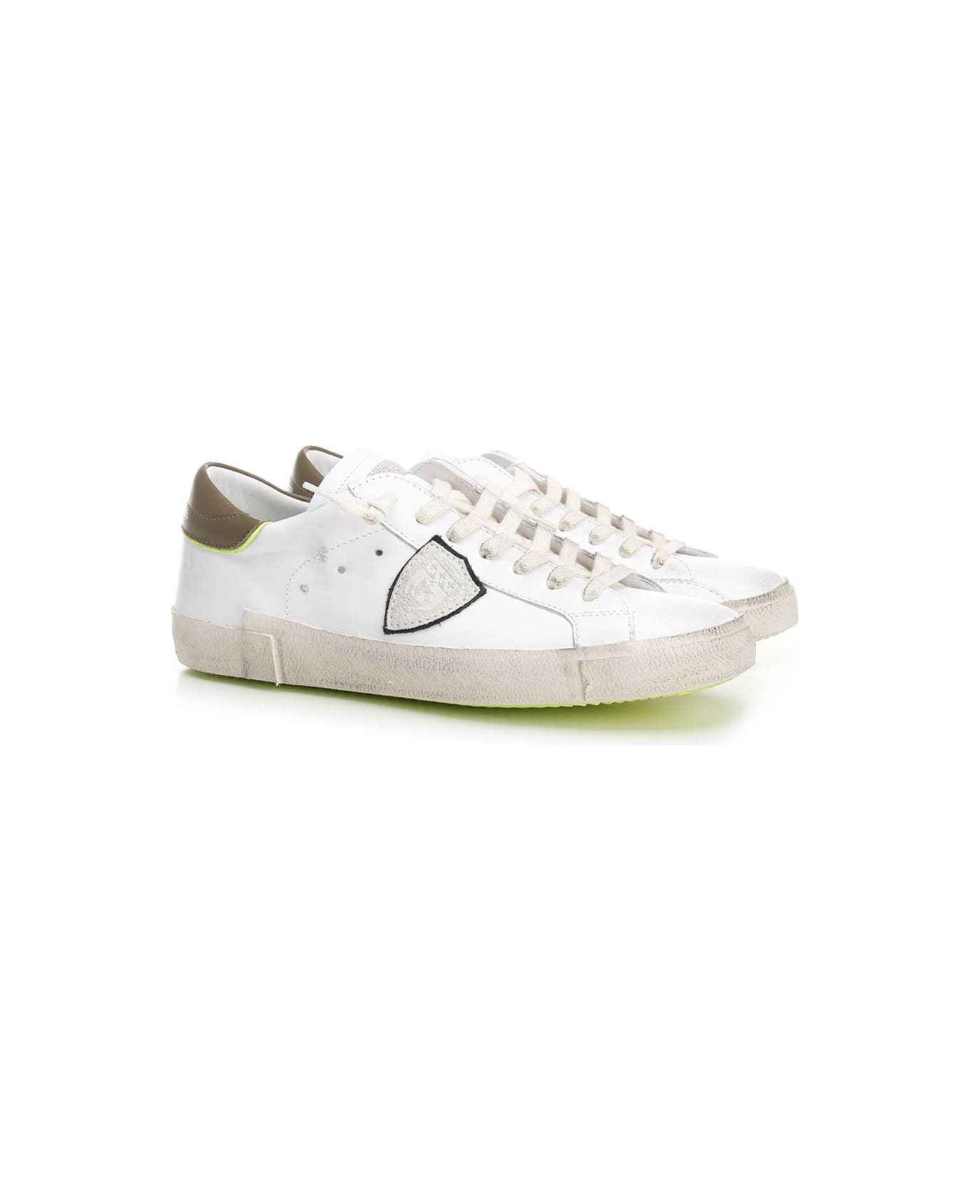 Philippe Model Low "prsx" Sneaker - White