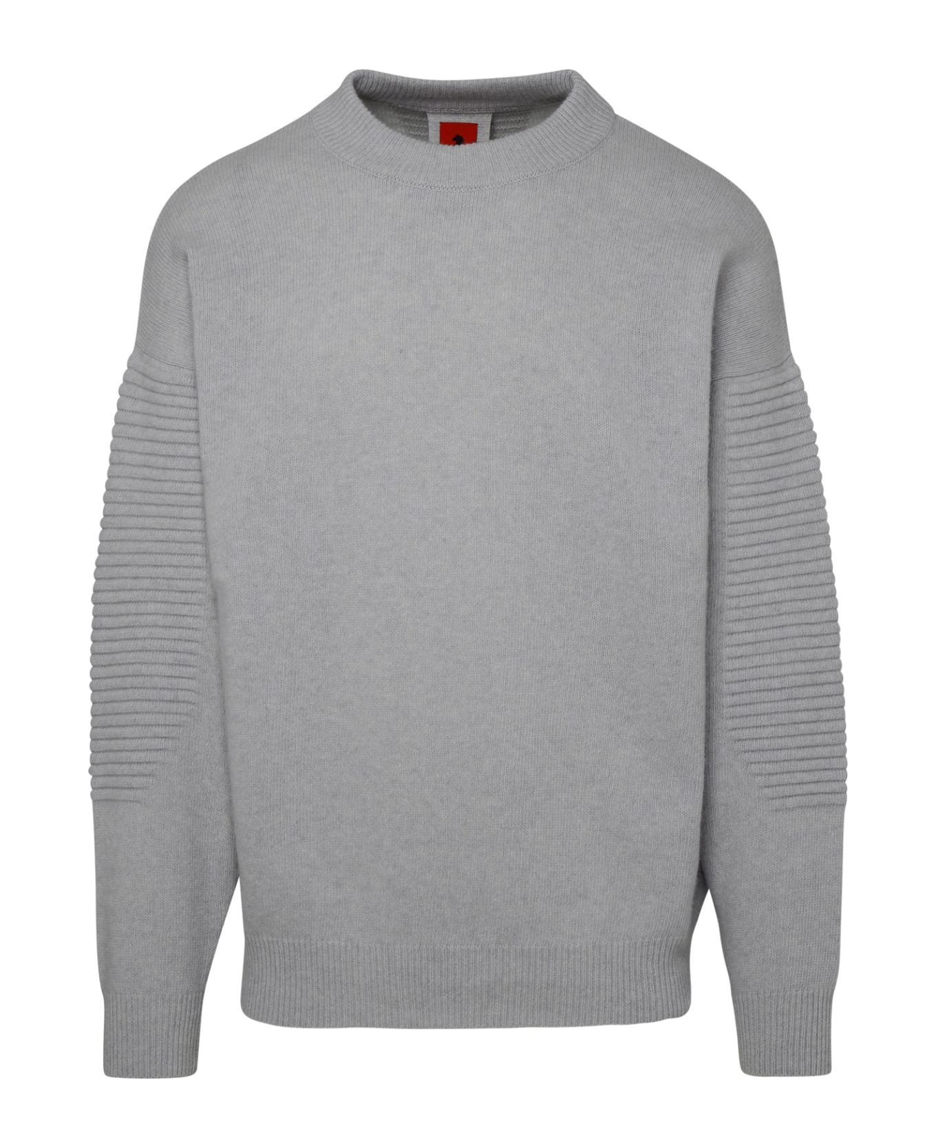 Ferrari Grey Cashmere Blend Sweater - Grey