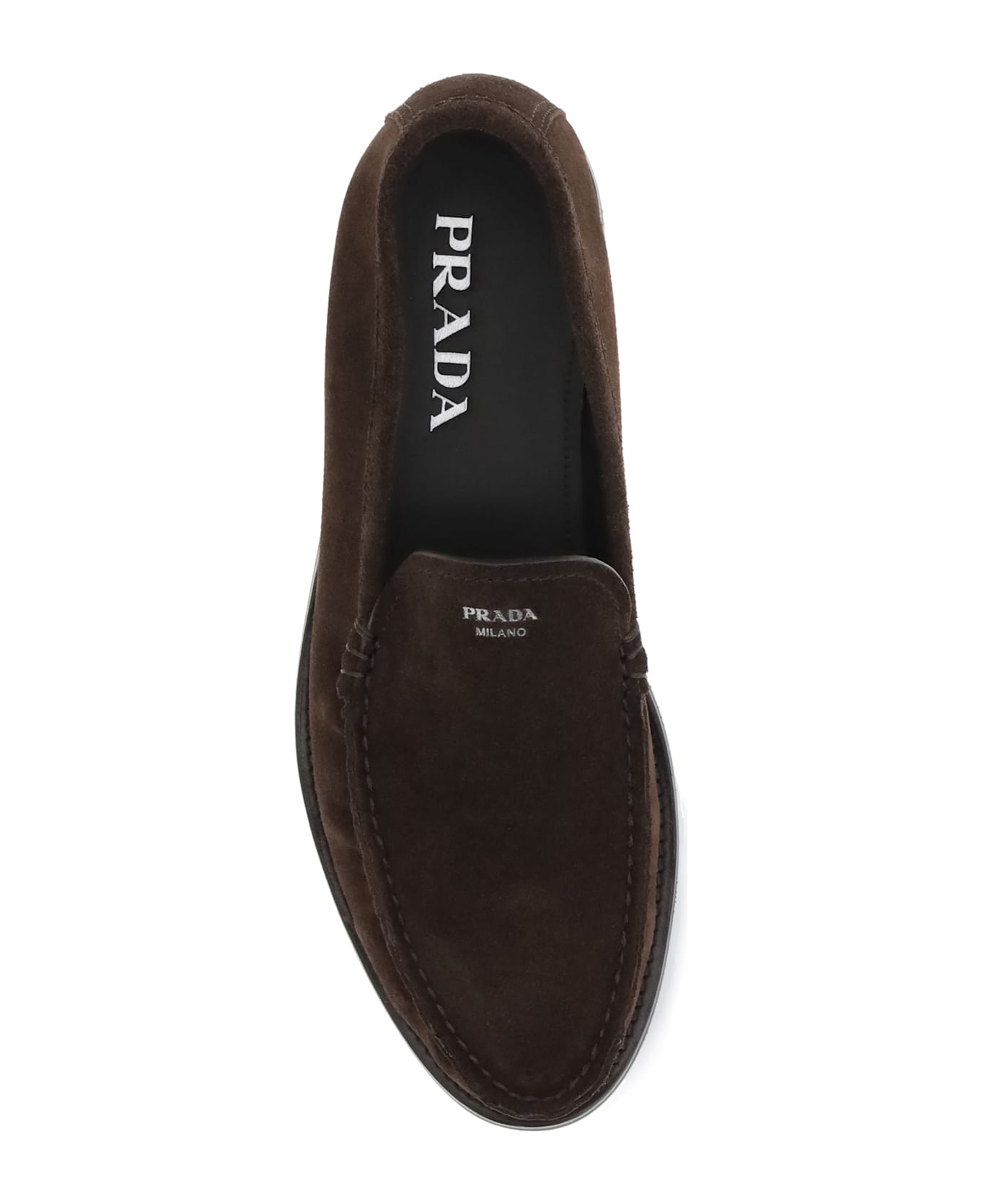 Prada Suede Loafers