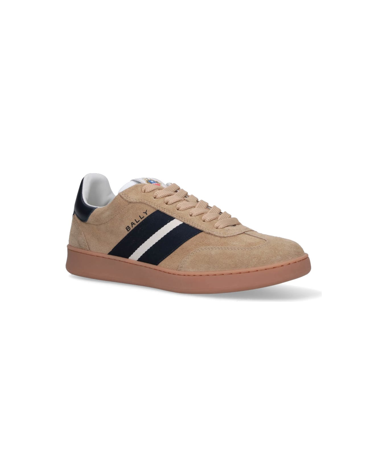 Bally 'retro Crest' Sneakers - Beige