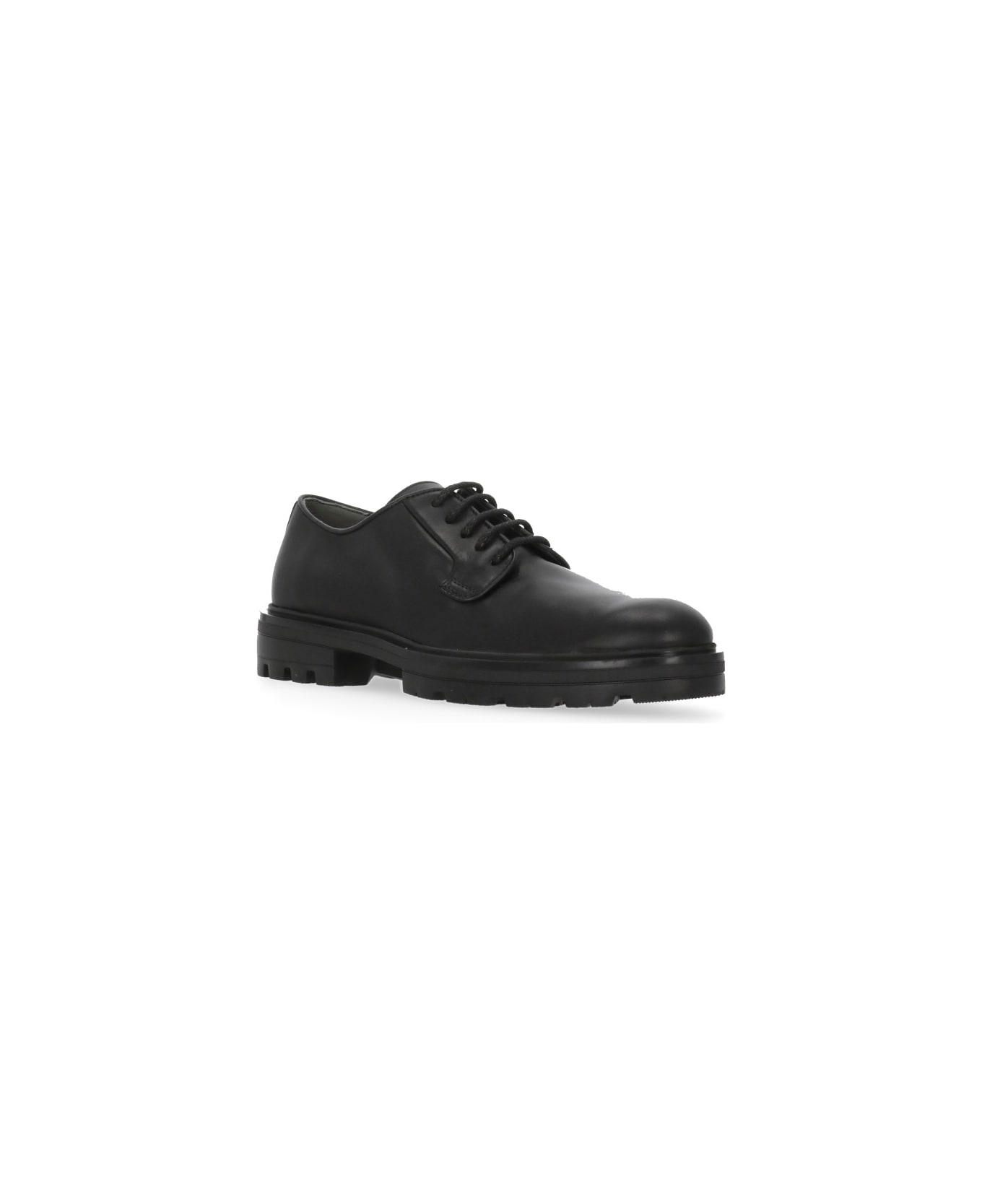 Hogan H673 Lace Up Shoes - Black