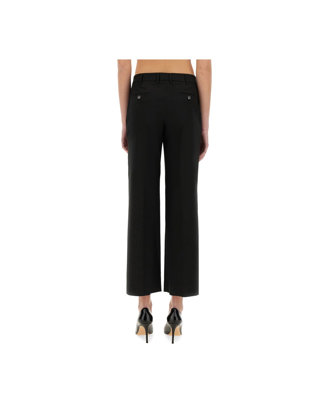 PT Torino Pants "emma" - BLACK ボトムス