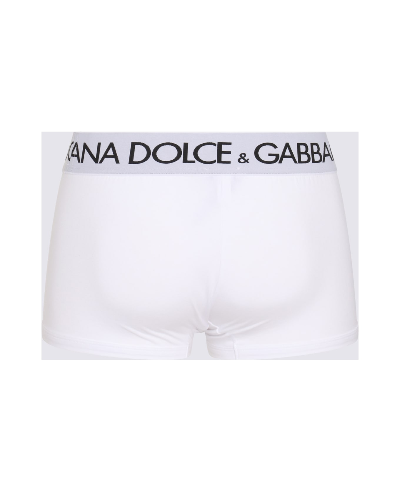Dolce 
Gabbana White Cotton Boxers - White