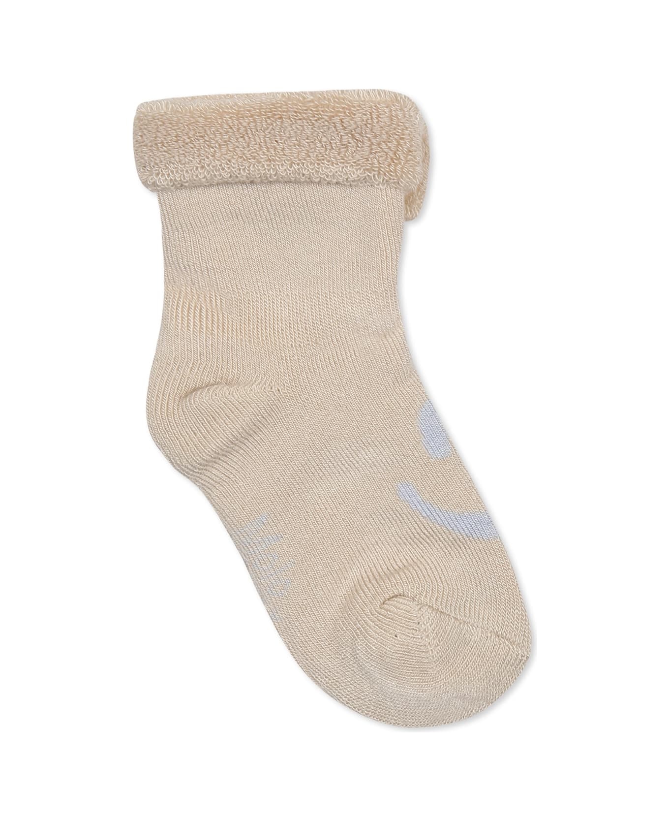 Molo Multicolor Socks Set For Baby Boy With Smiley - Multicolor
