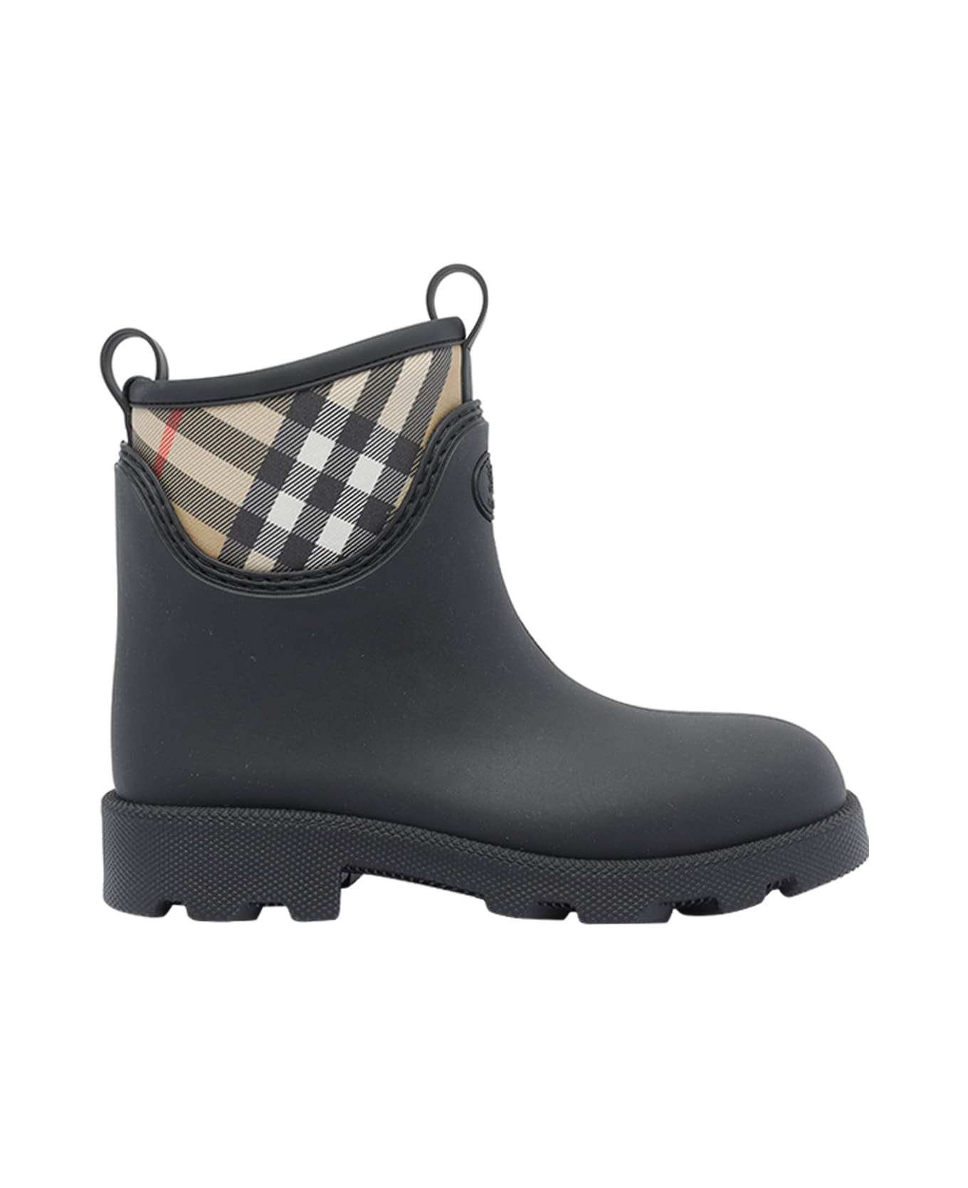 Burberry Marsh Stamp Booties - Black