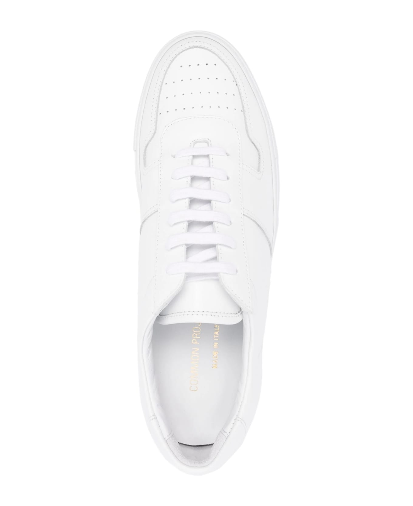 Common Projects Bball Low In Leather - White