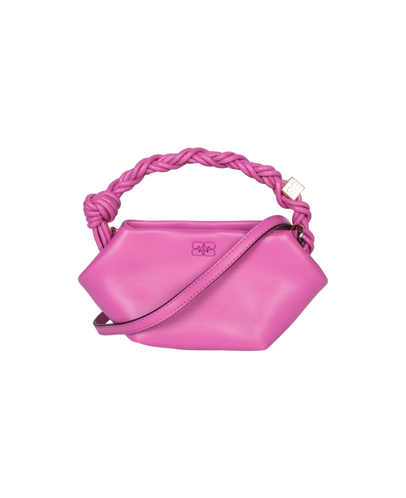 Ganni Mini Bou Handbag - Shocking Pink ショルダーバッグ