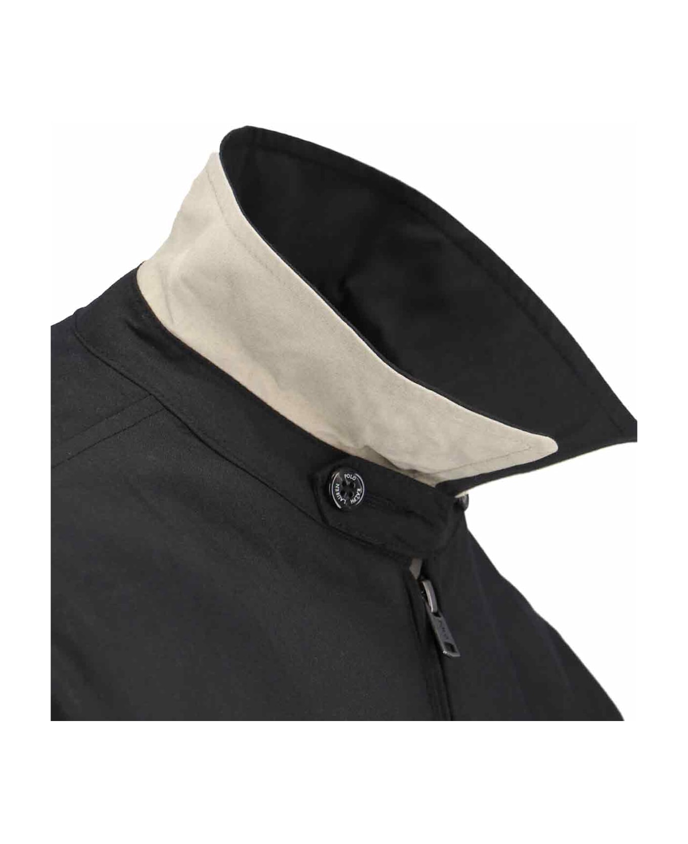 Ralph Lauren Logo Zip Jacket - RL BLACK