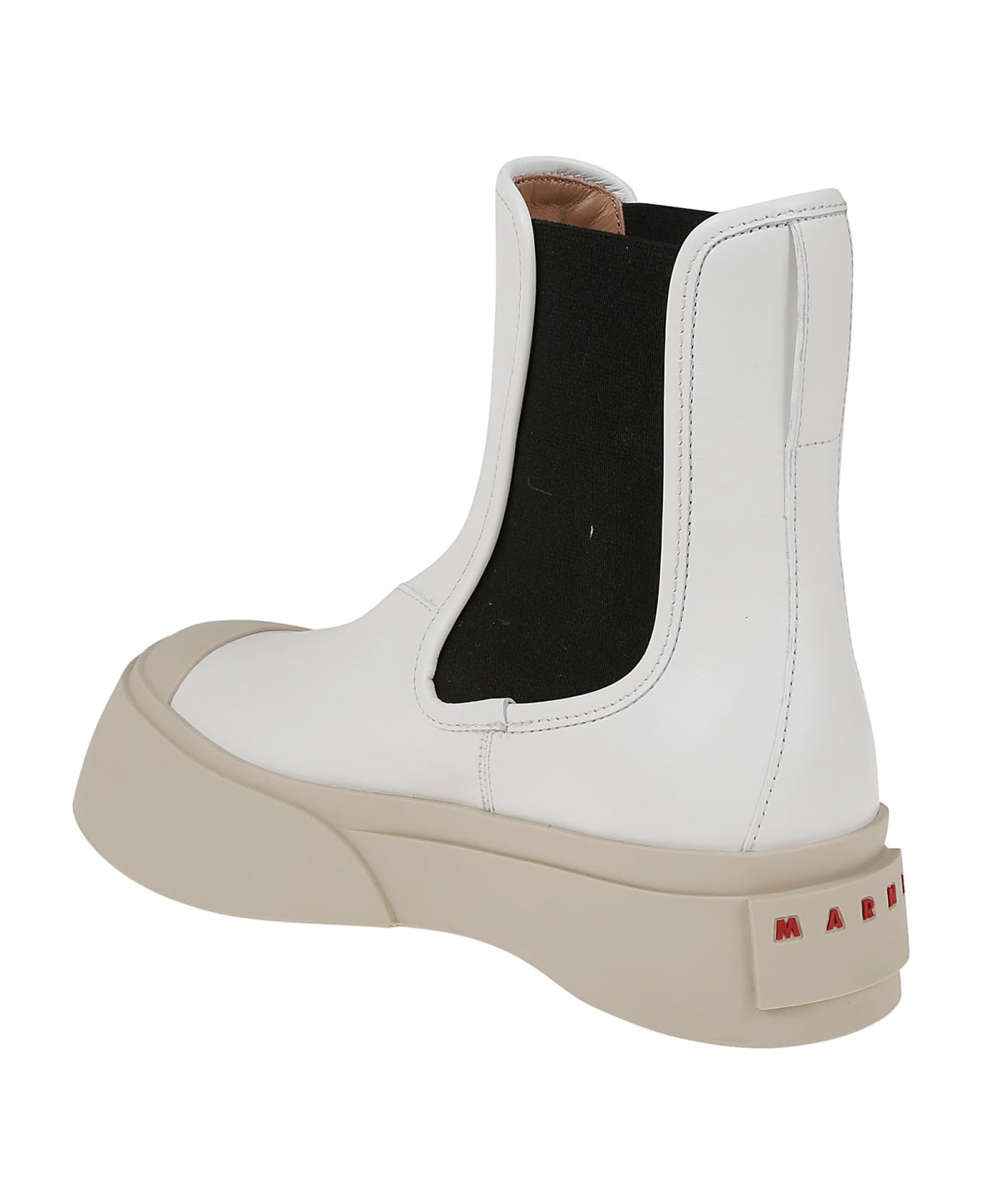 Marni Chelsea Boot - Lily White