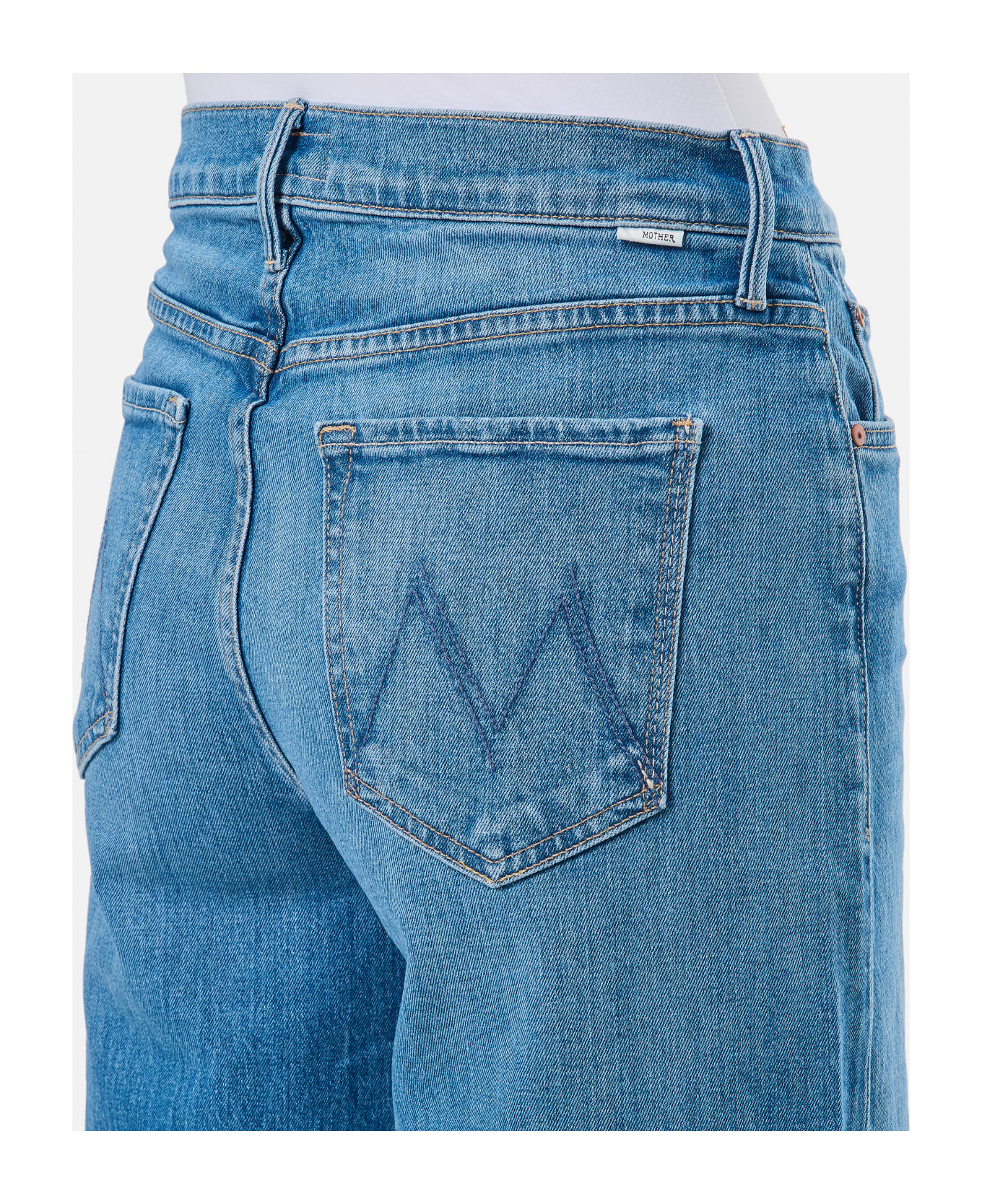 Mother The Undercover Denim Pants - Clear Blue