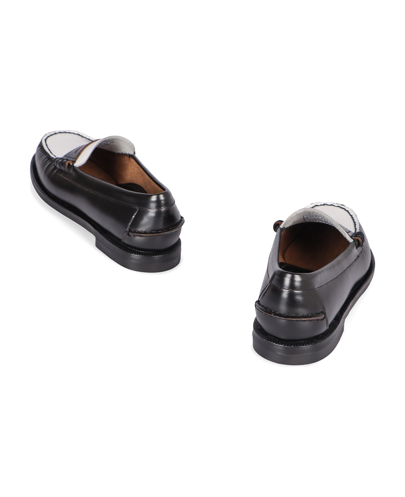 Sebago Dan Leather Loafers - black