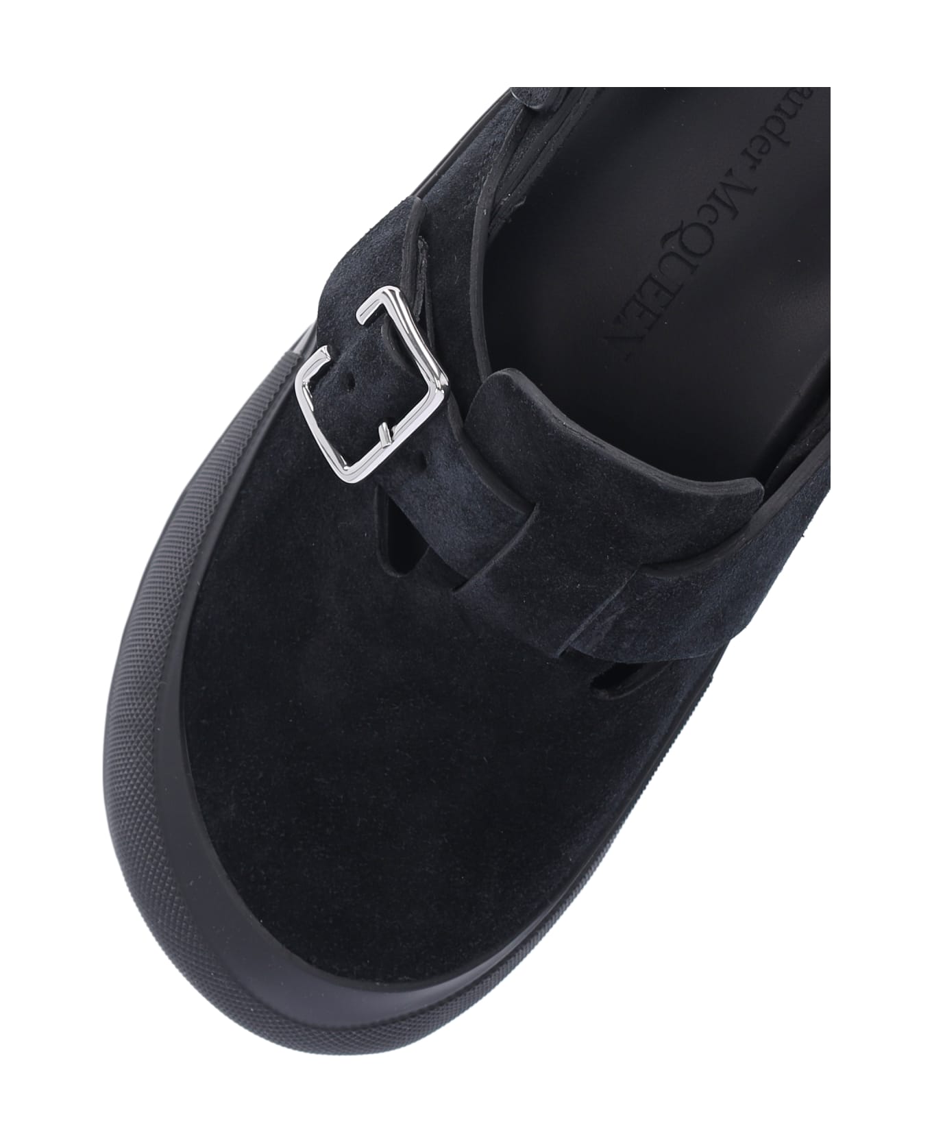Alexander McQueen Leather Sandal - Black その他各種シューズ