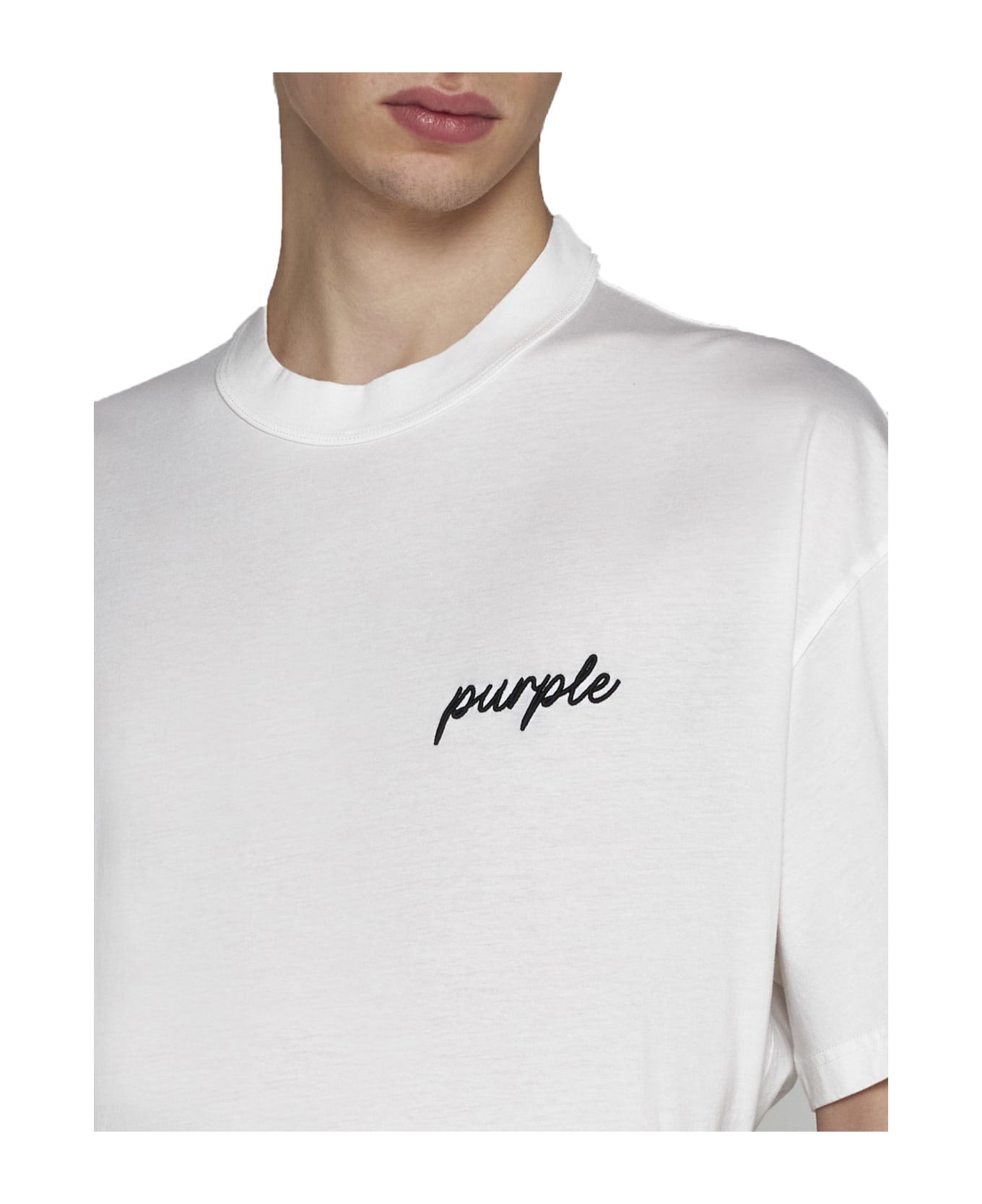 Purple Brand T-Shirt - Beige