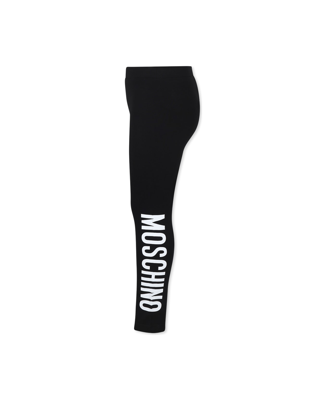 Moschino Black Leggings For Girl - Black