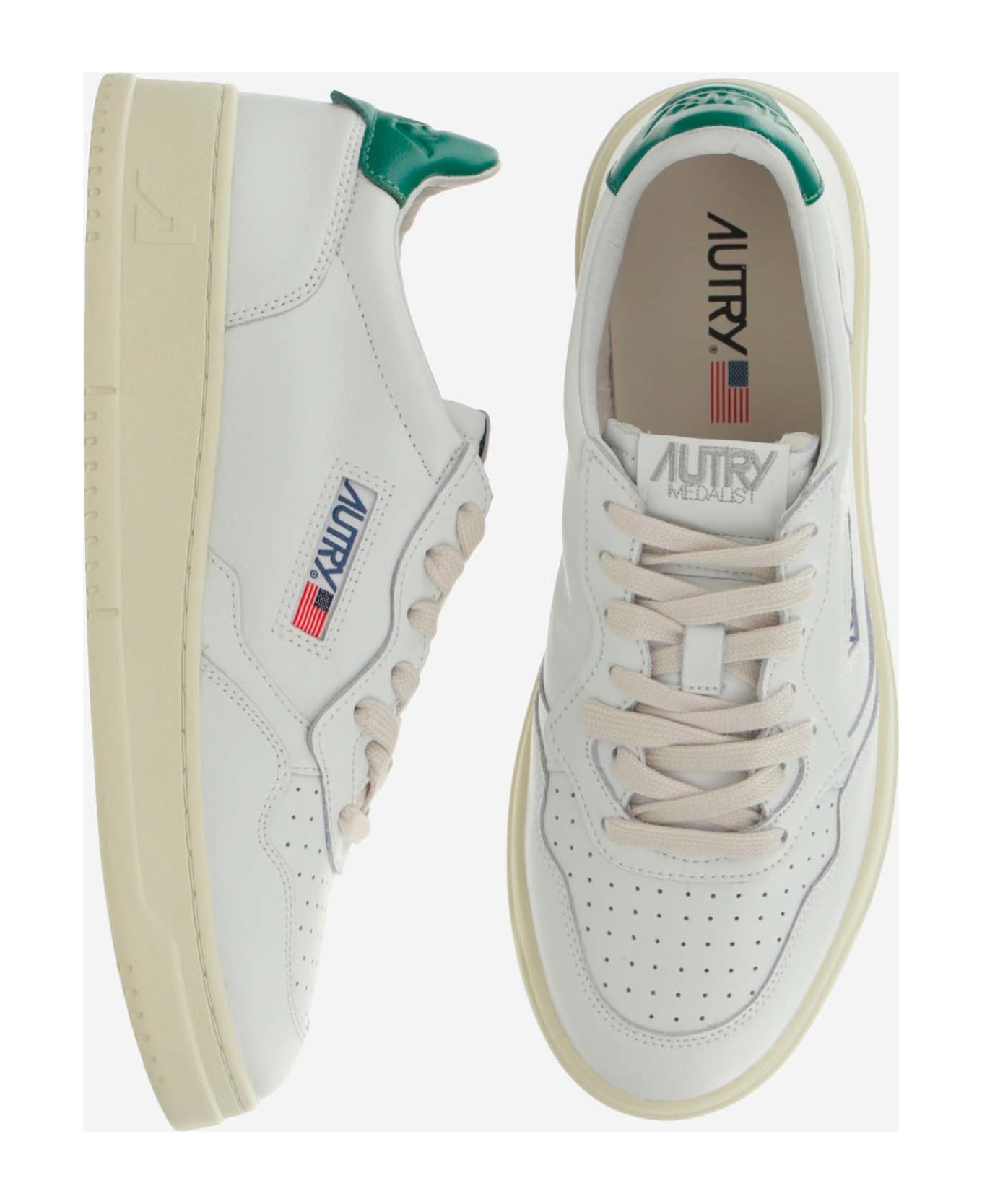 Autry Medalist Low Sneakers - Green