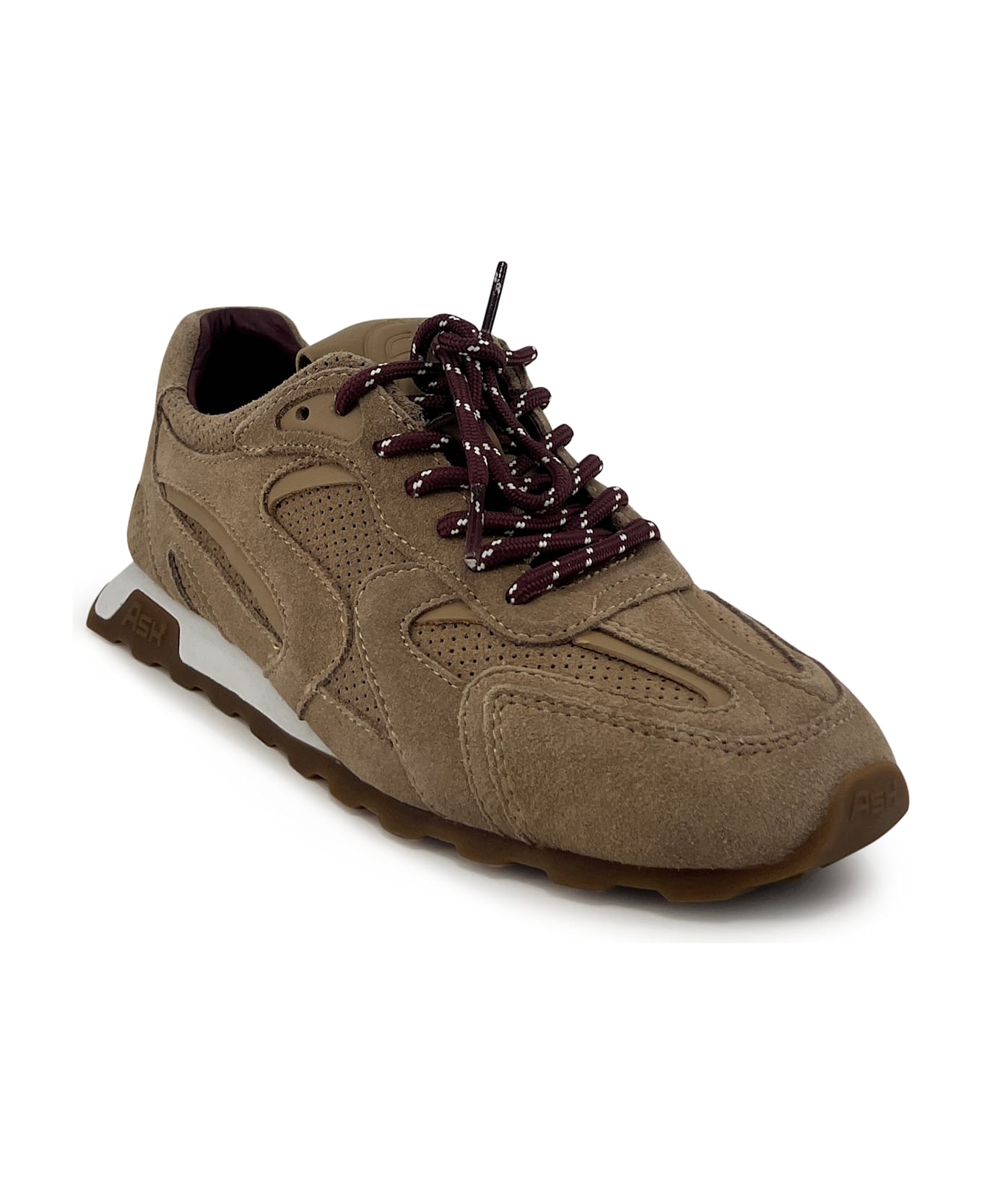 Ash Kasar Sneakers In Suede - Brown