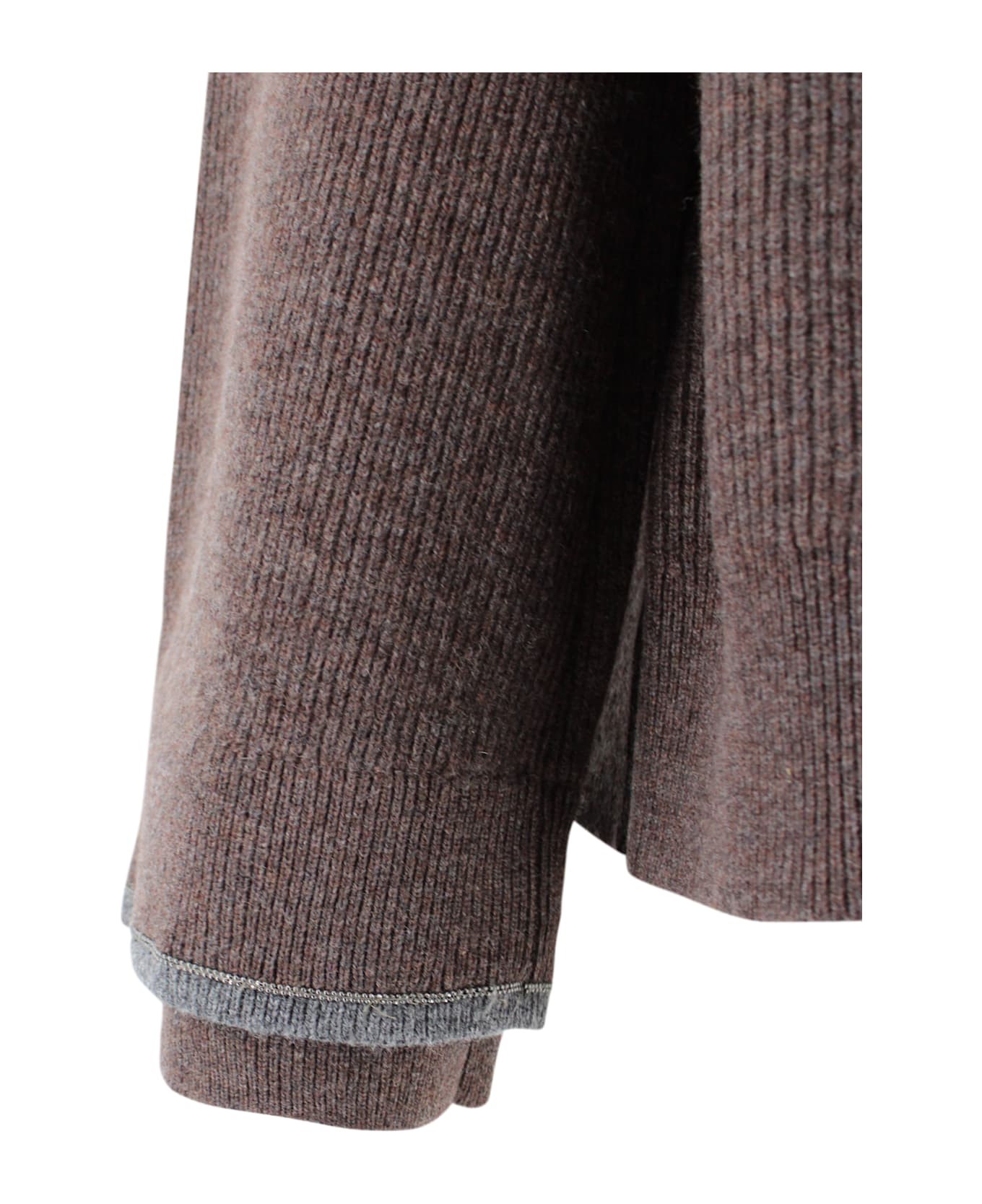 Brunello Cucinelli Hooded Sweater - Brown