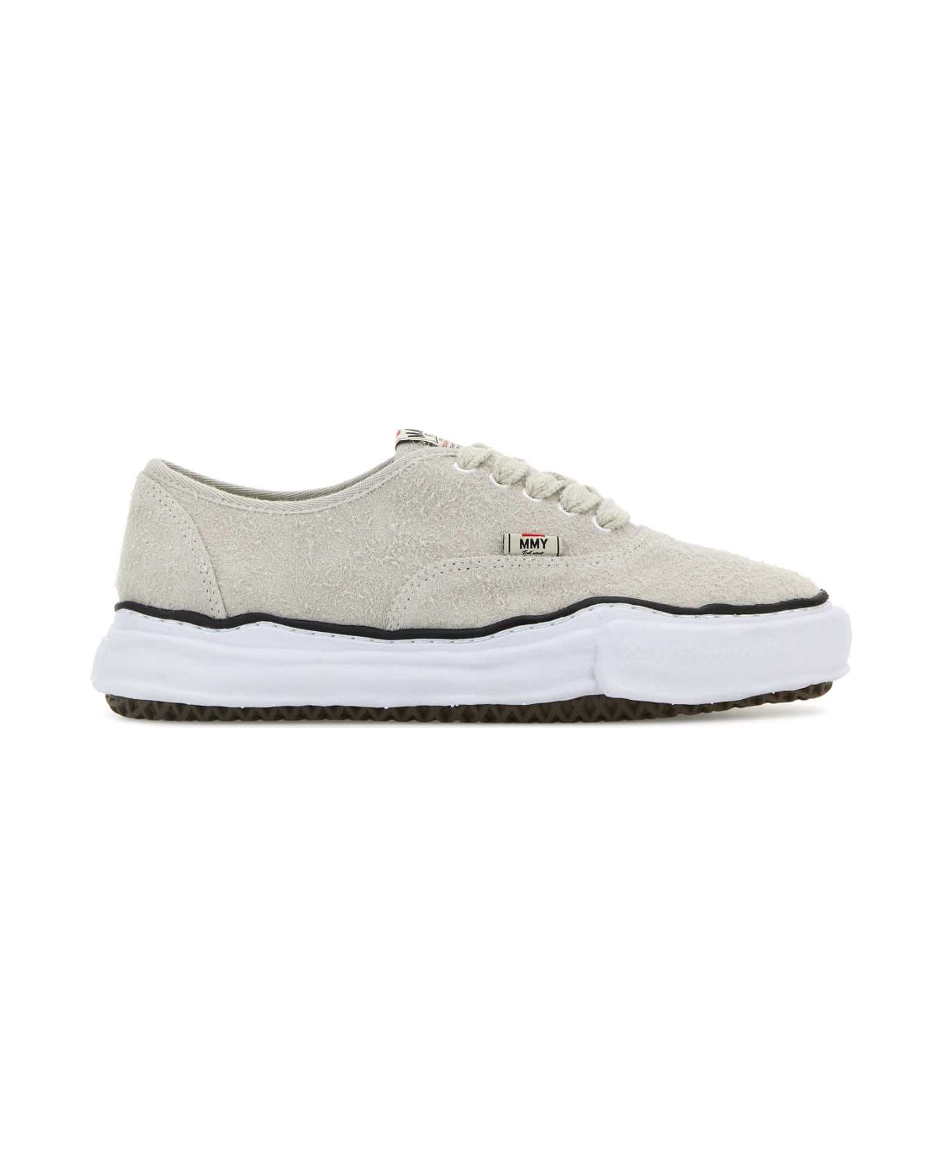 Mihara Yasuhiro Sand Fabric Sneaker - WHITE