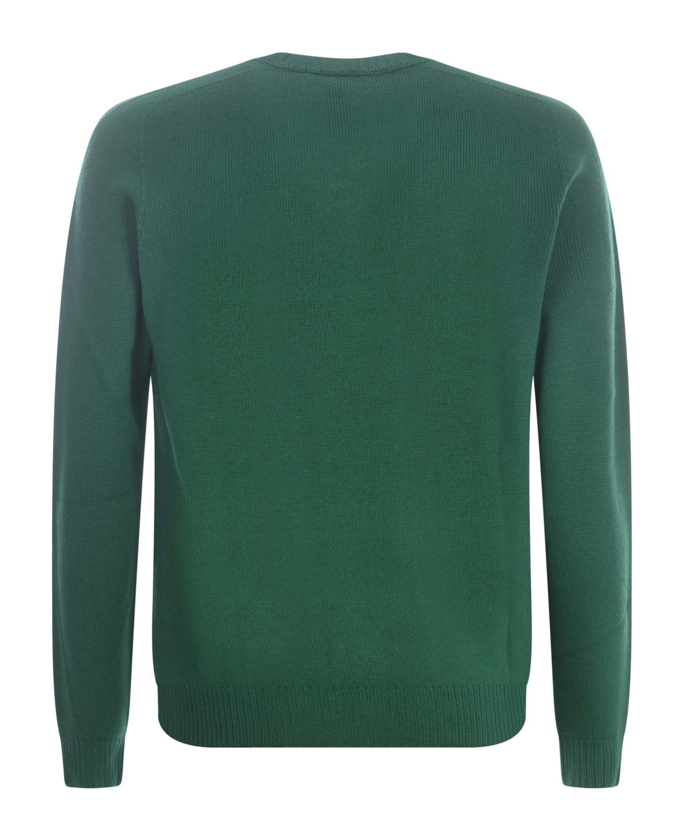 Jeordie's Sweater Jeordie's In Merino Wool - Verde