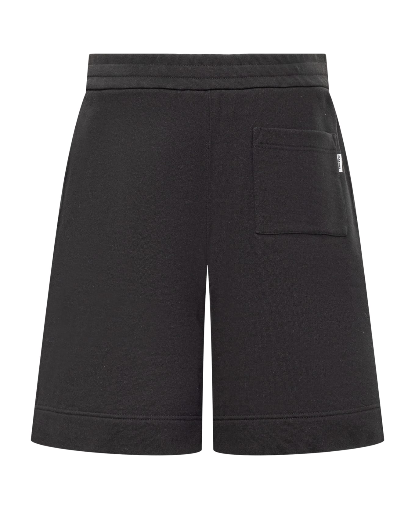 Jil Sander Cotton Shorts - NERO