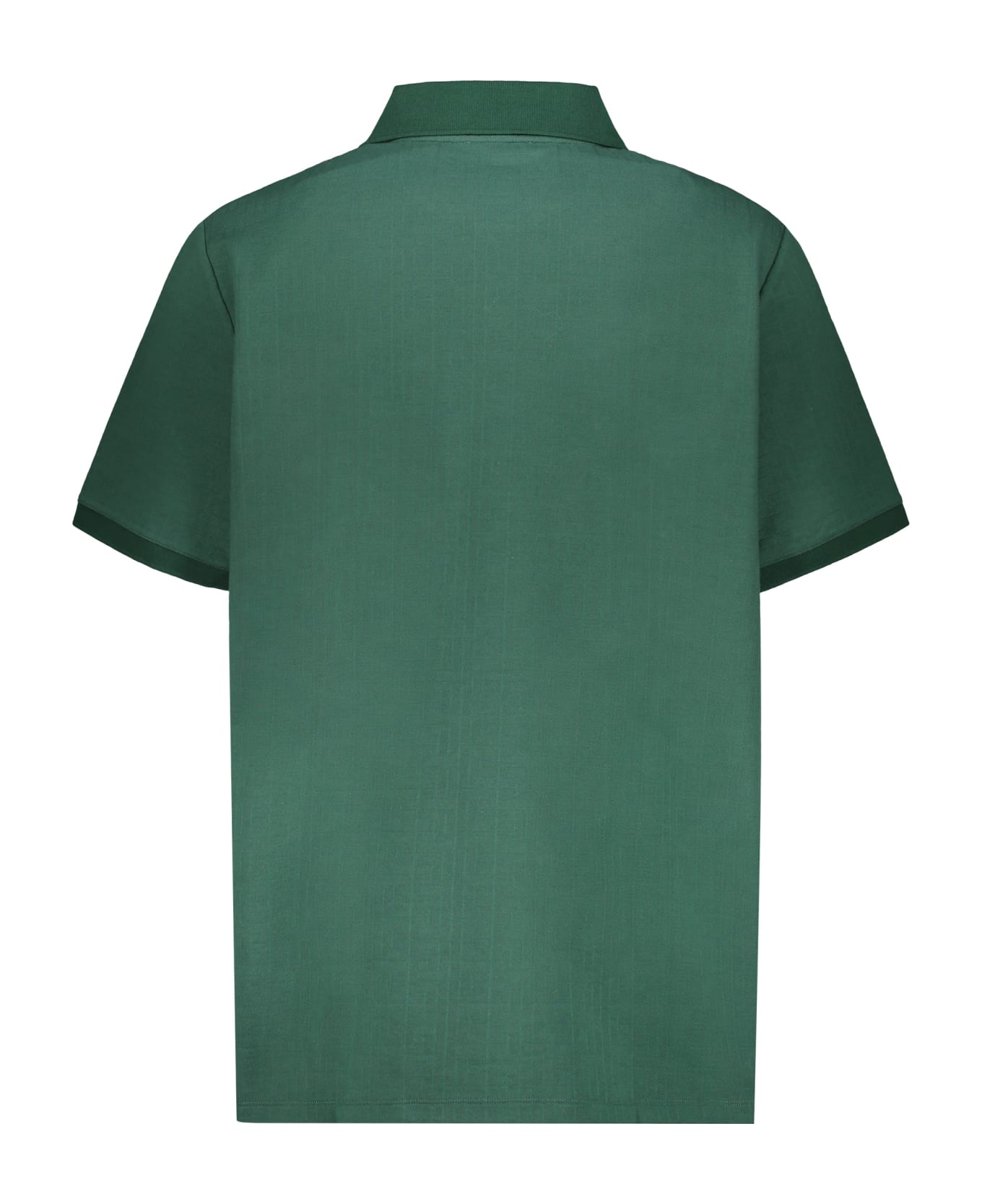 Balmain Cotton Polo Shirt - green