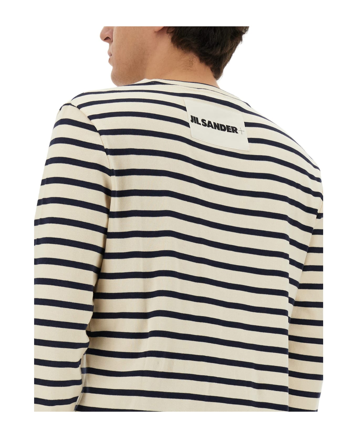 Jil Sander Striped T-shirt - Bianco/nero