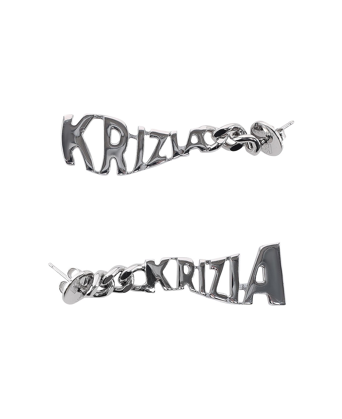 K Krizia Earrings - Silver イヤリング