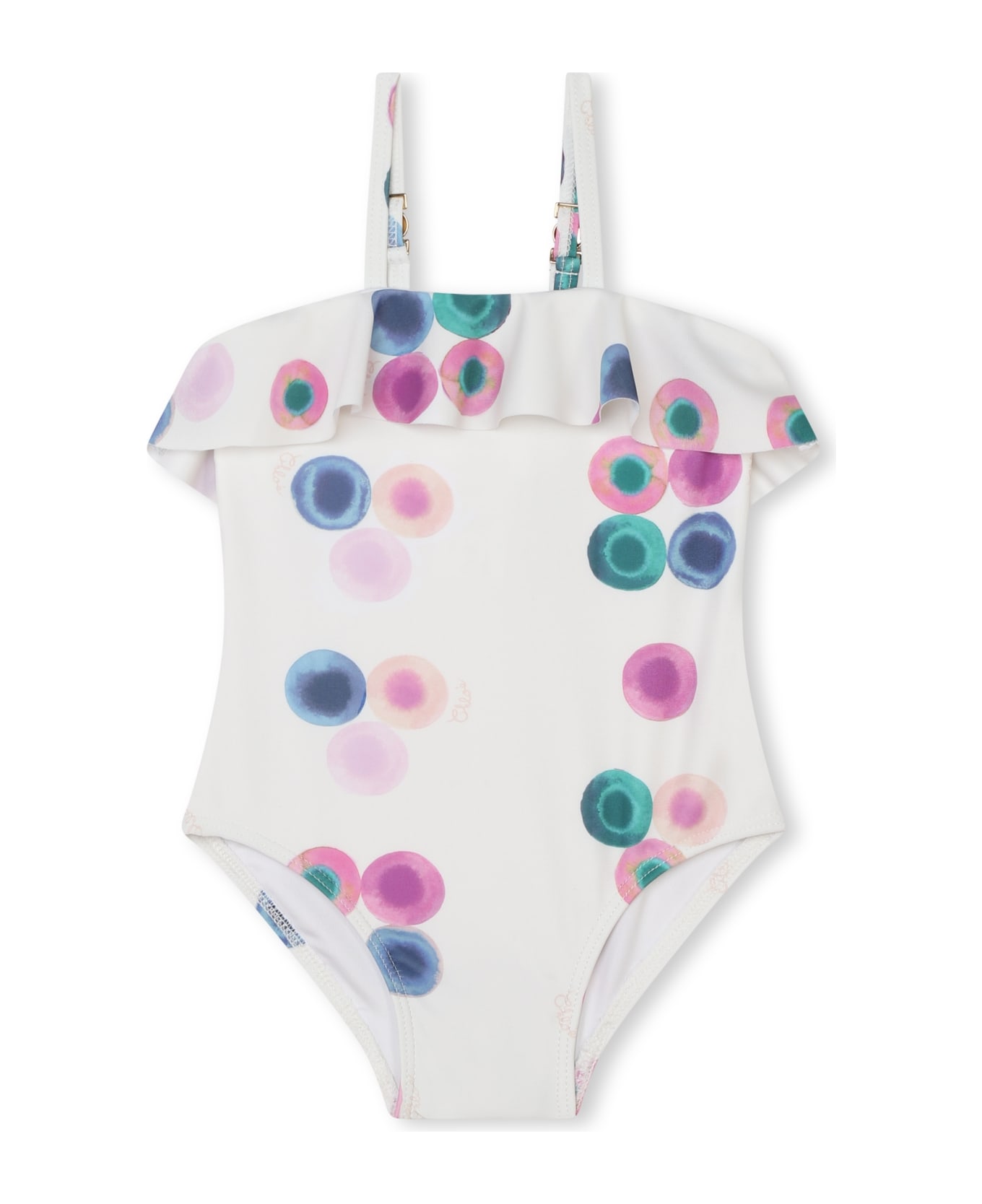 Chloé One-piece Swimsuit With Abstract Print - Multicolor 水着