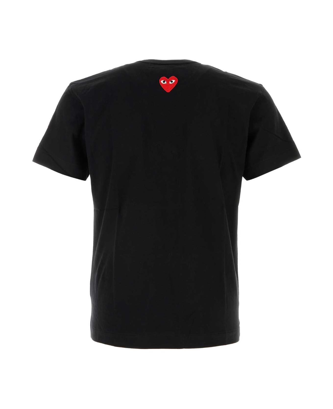 Comme des Garçons Play Black Cotton T-shirt - BLK