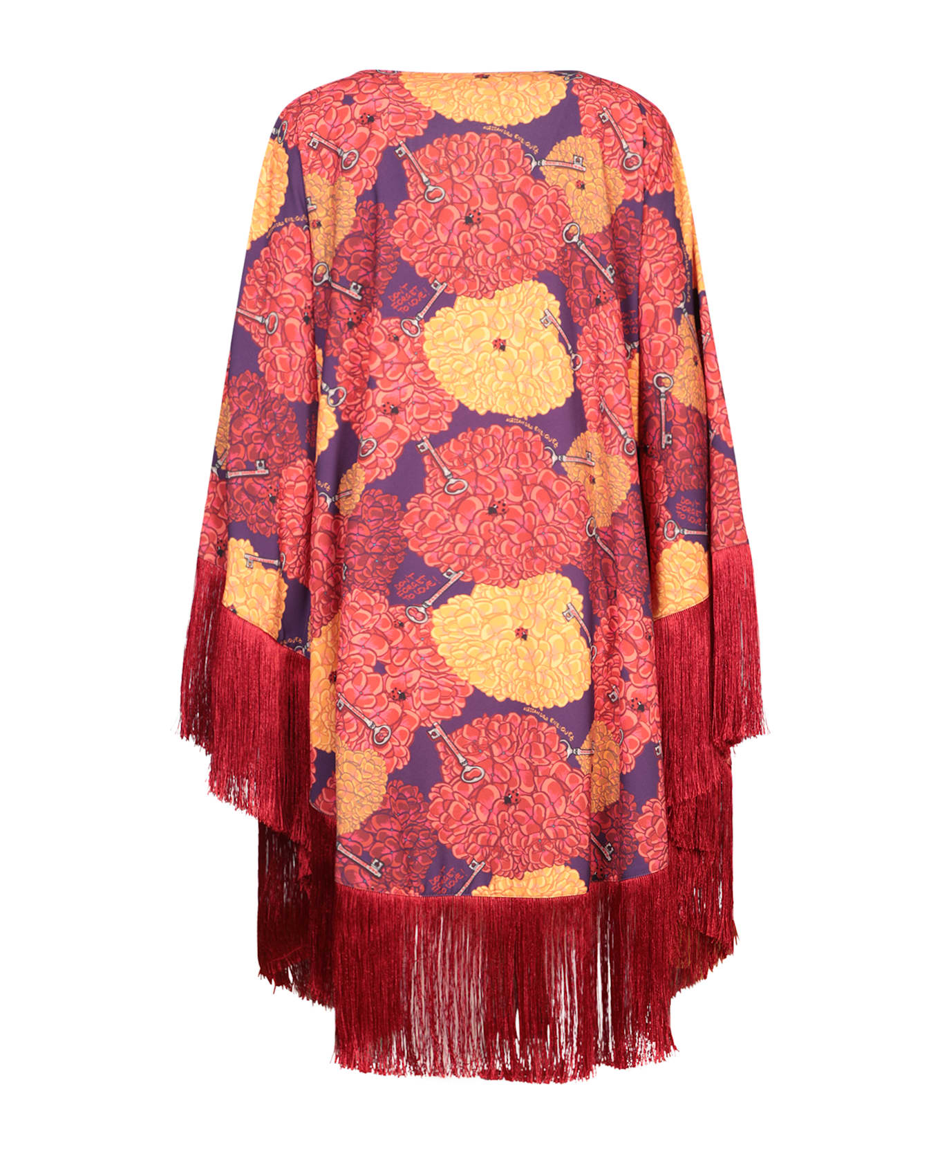 Alessandro Enriquez Multi-color Floral Mini Dress - Multi