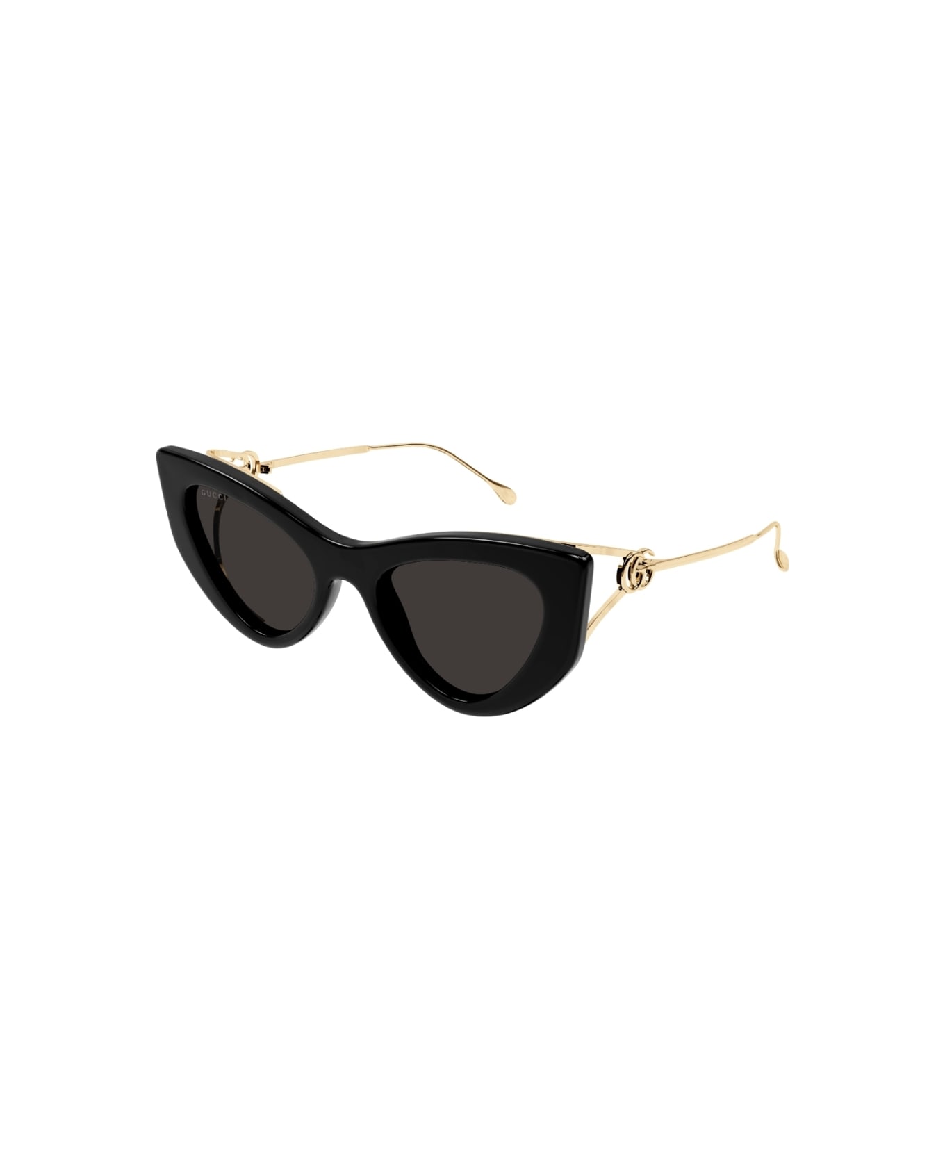 Gucci Eyewear GG1565S 001 Sunglasses - Nero e oro サングラス