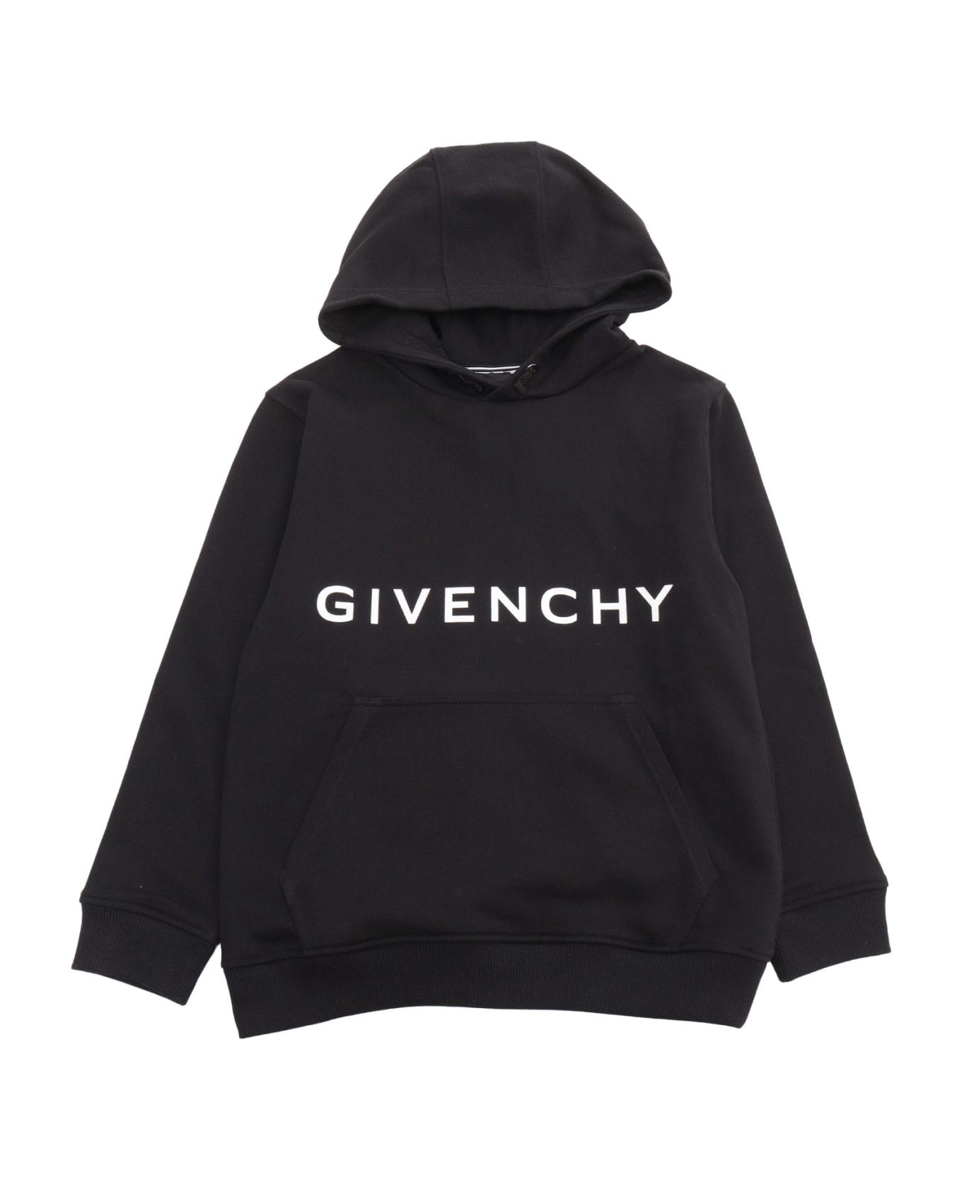 Givenchy Logo Hoodie - BLACK