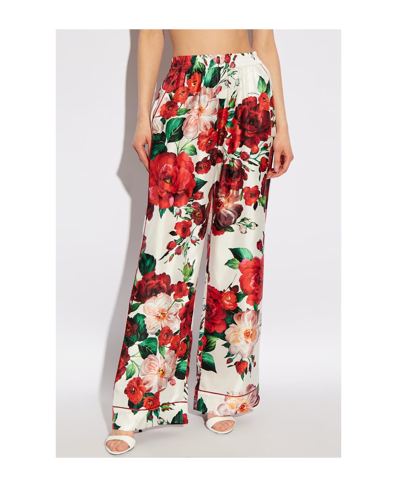 Dolce 
Gabbana Silk Pants - PINK