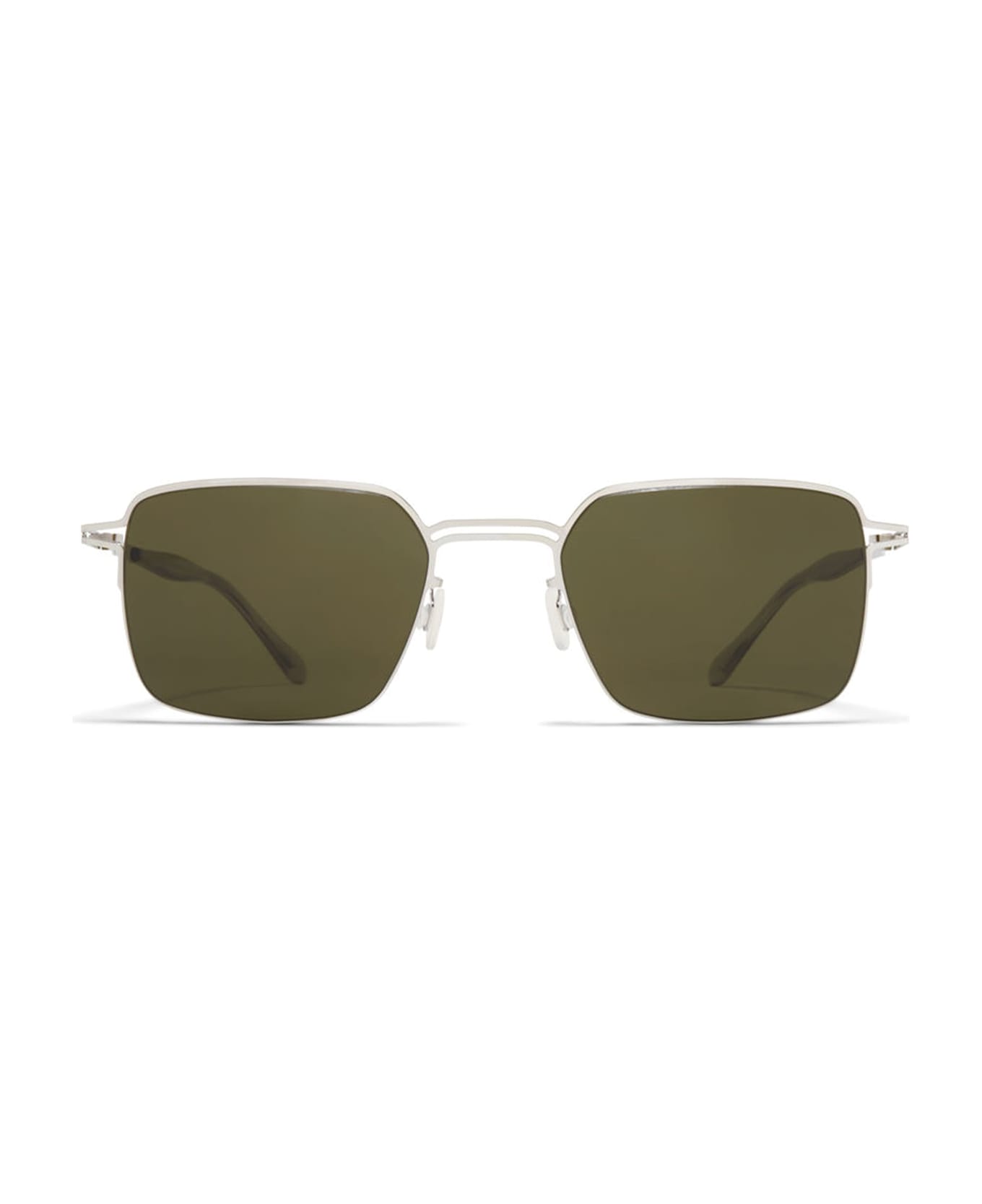 Mykita Alcott - Shiny Silver Sunglasses - Silver
