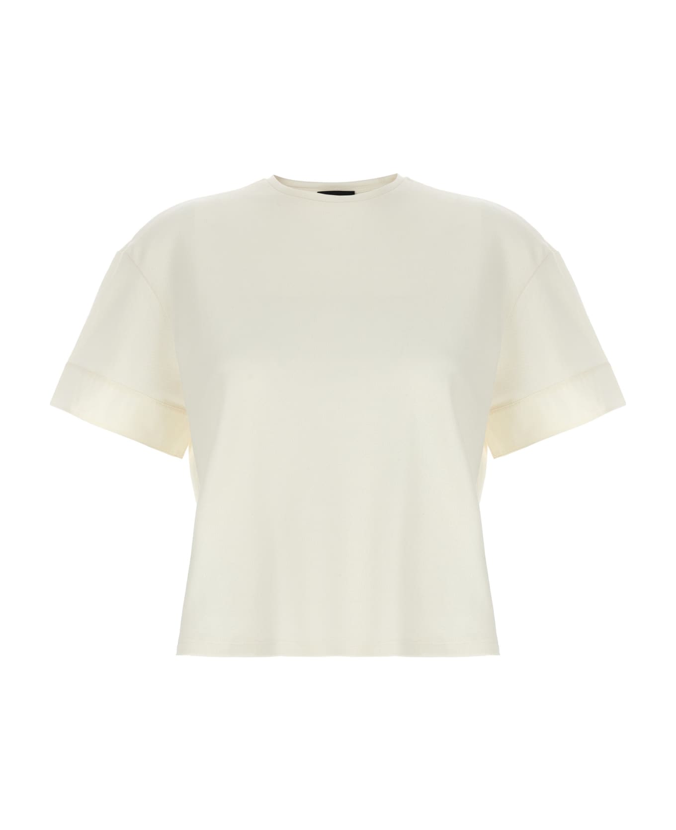 Theory Piqu Otton Top - WHITE Tシャツ
