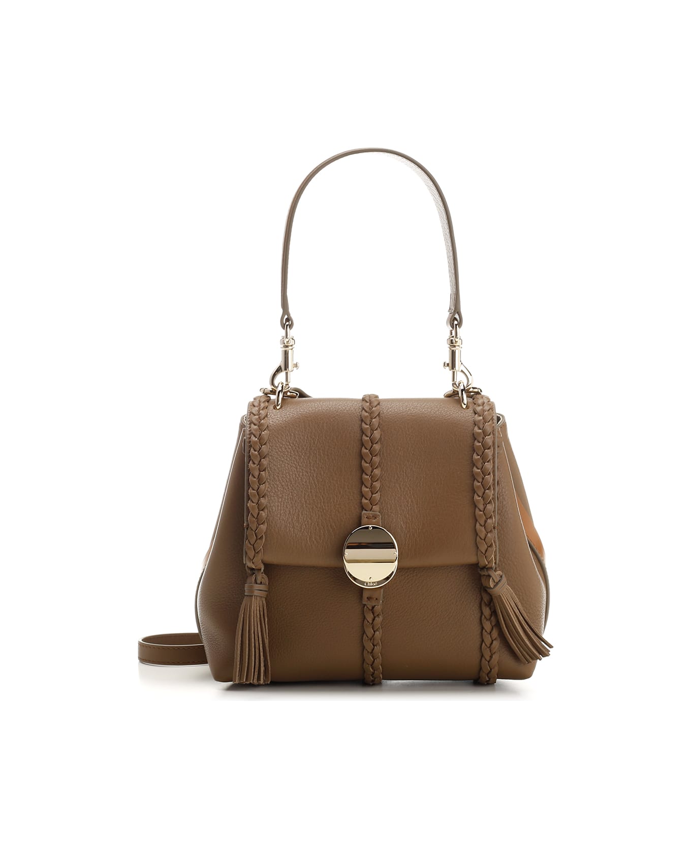 Chloé Small 'penelope' Shoulder Bag - Brown