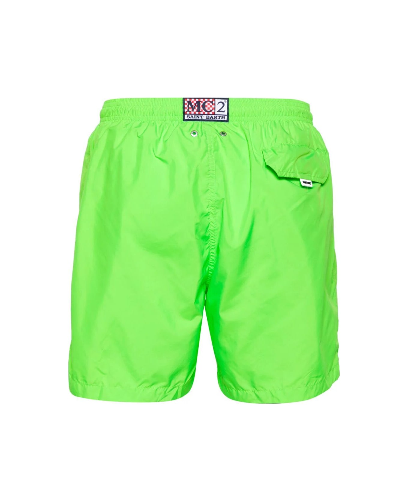 MC2 Saint Barth Ultralight Swim Short Pantone - Fluo Green