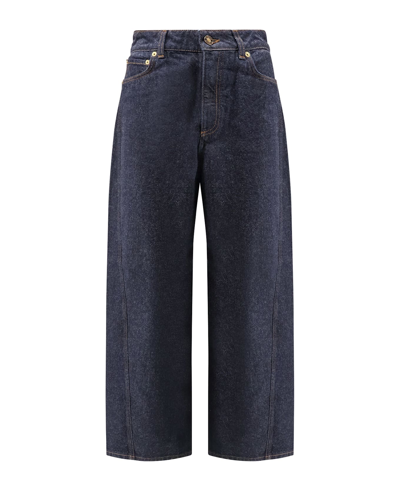 Givenchy Twisted Dark Blue Denim Jeans - Blue