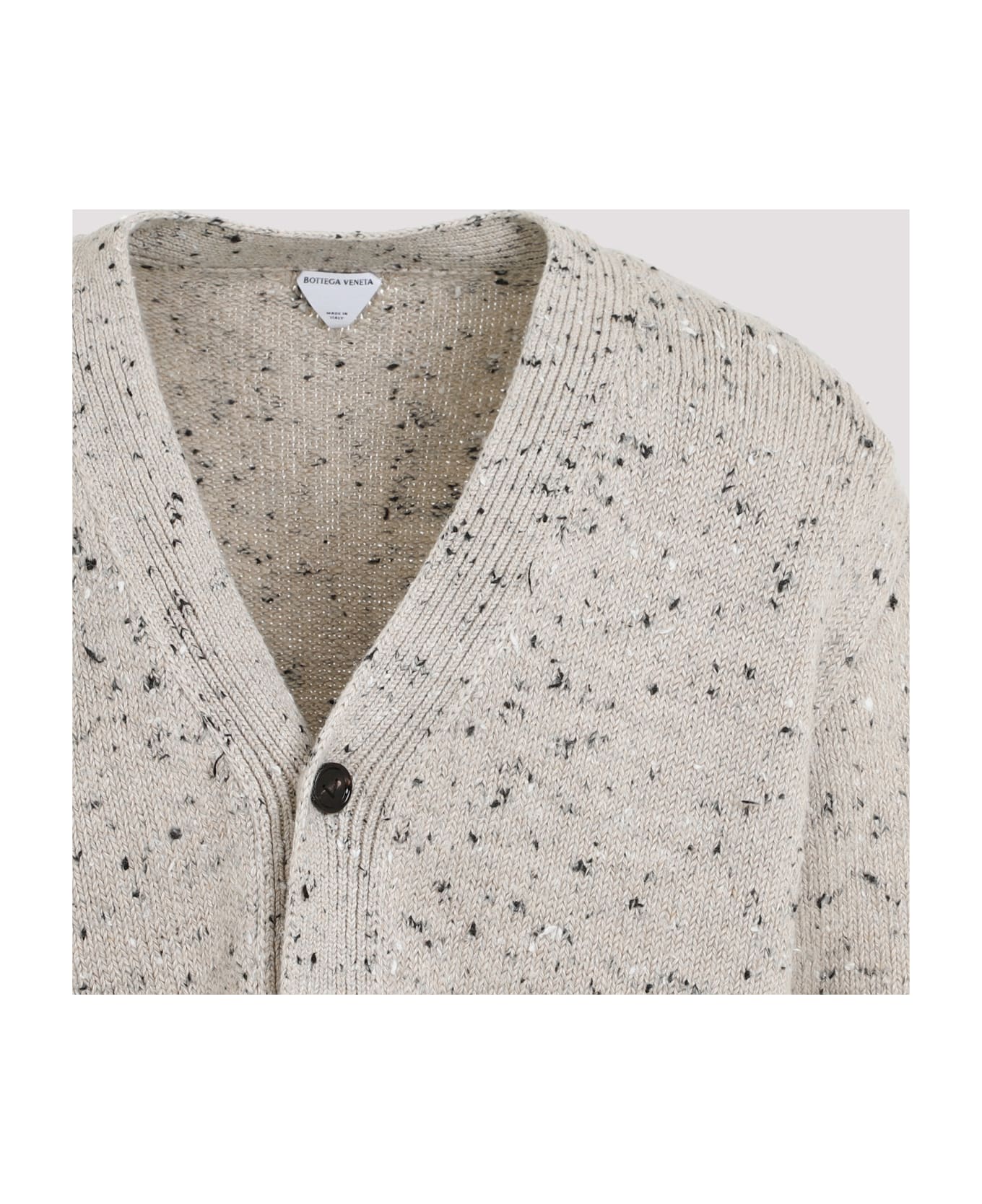 Bottega Veneta Embroidered Cardigan - Dove