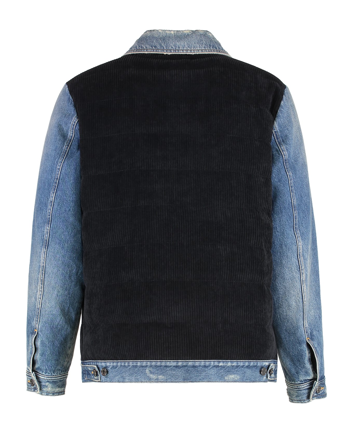 Dolce 
Gabbana Denim Padded Jacket - blue