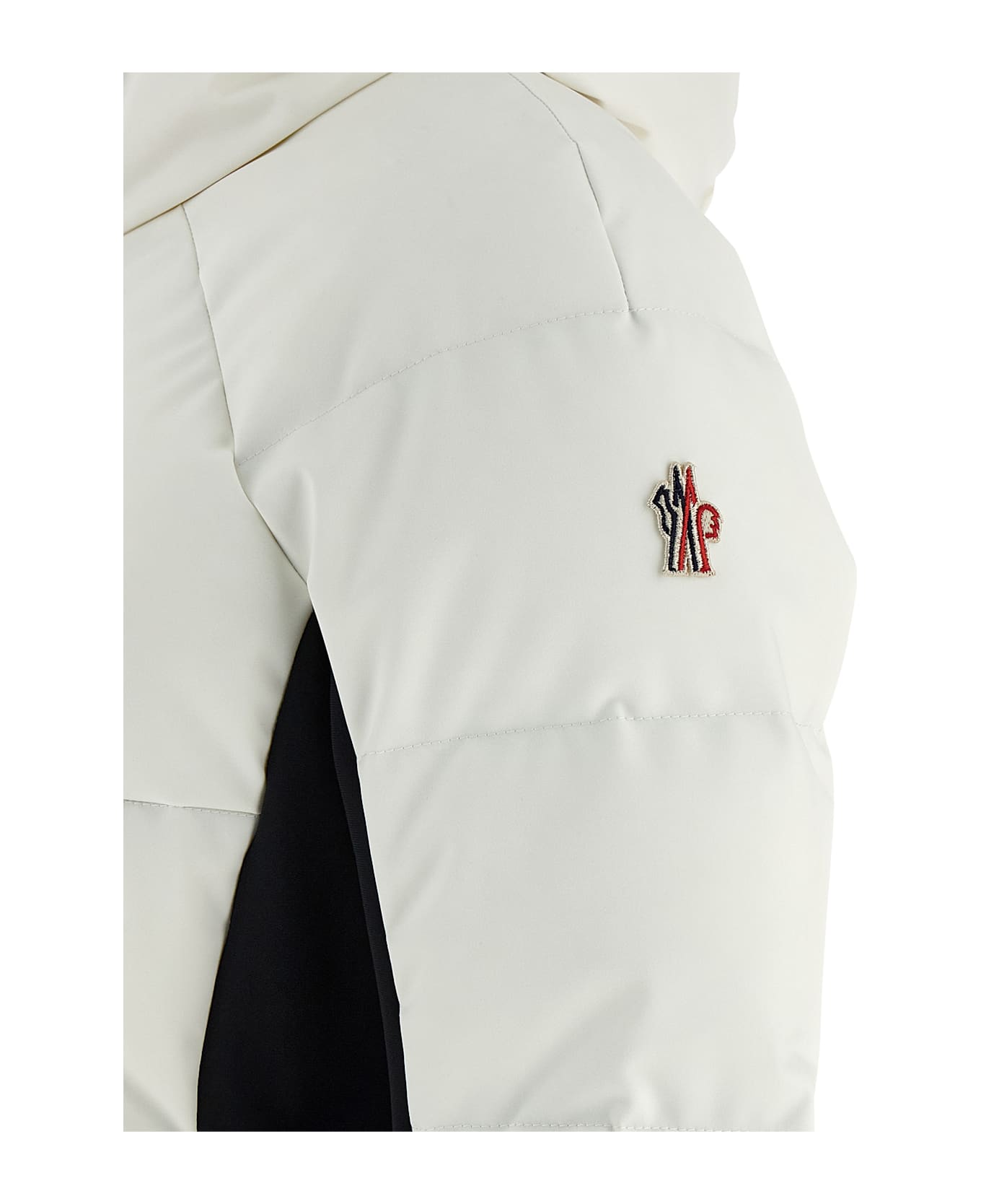 Moncler Grenoble 
guyane
 Down Jacket - White/Black