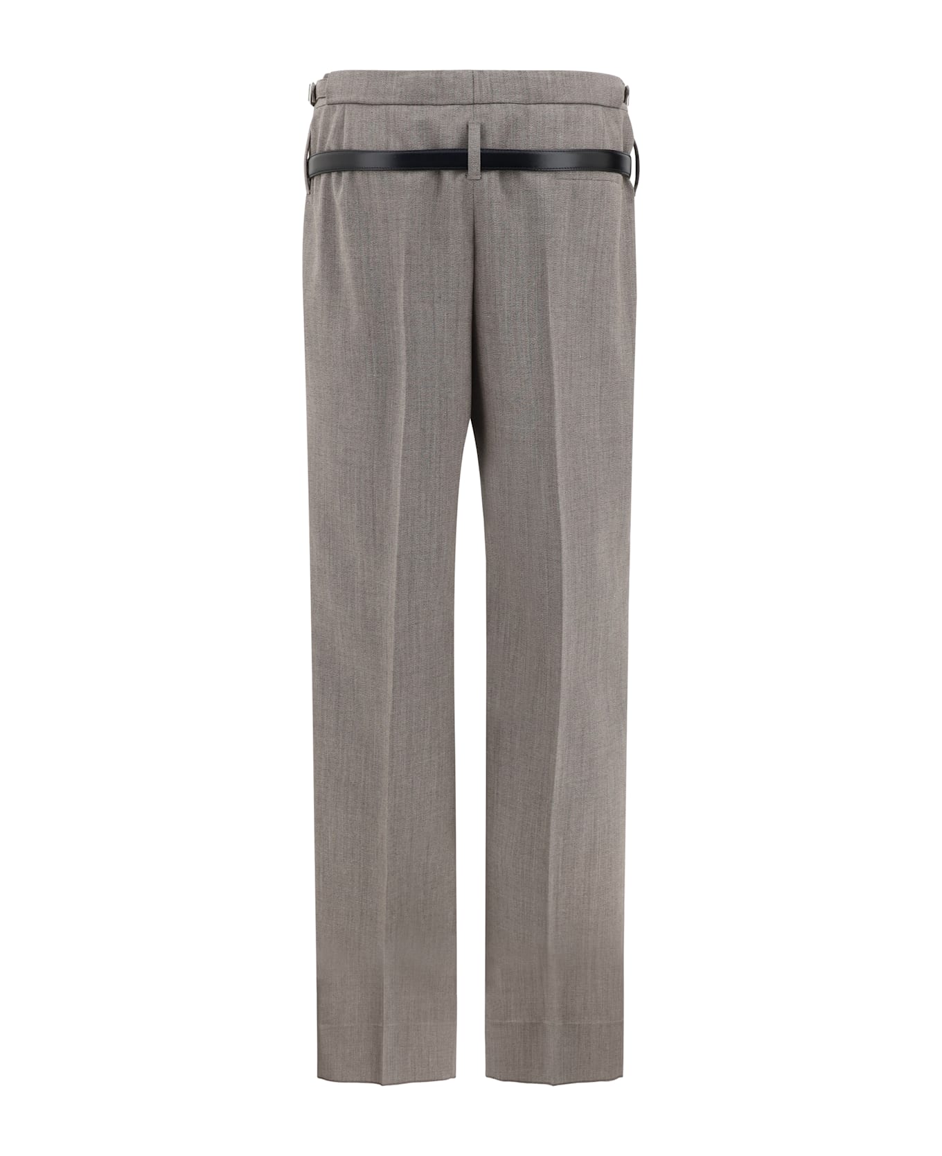 Prada Mélange Palazzo Pants - Argilla